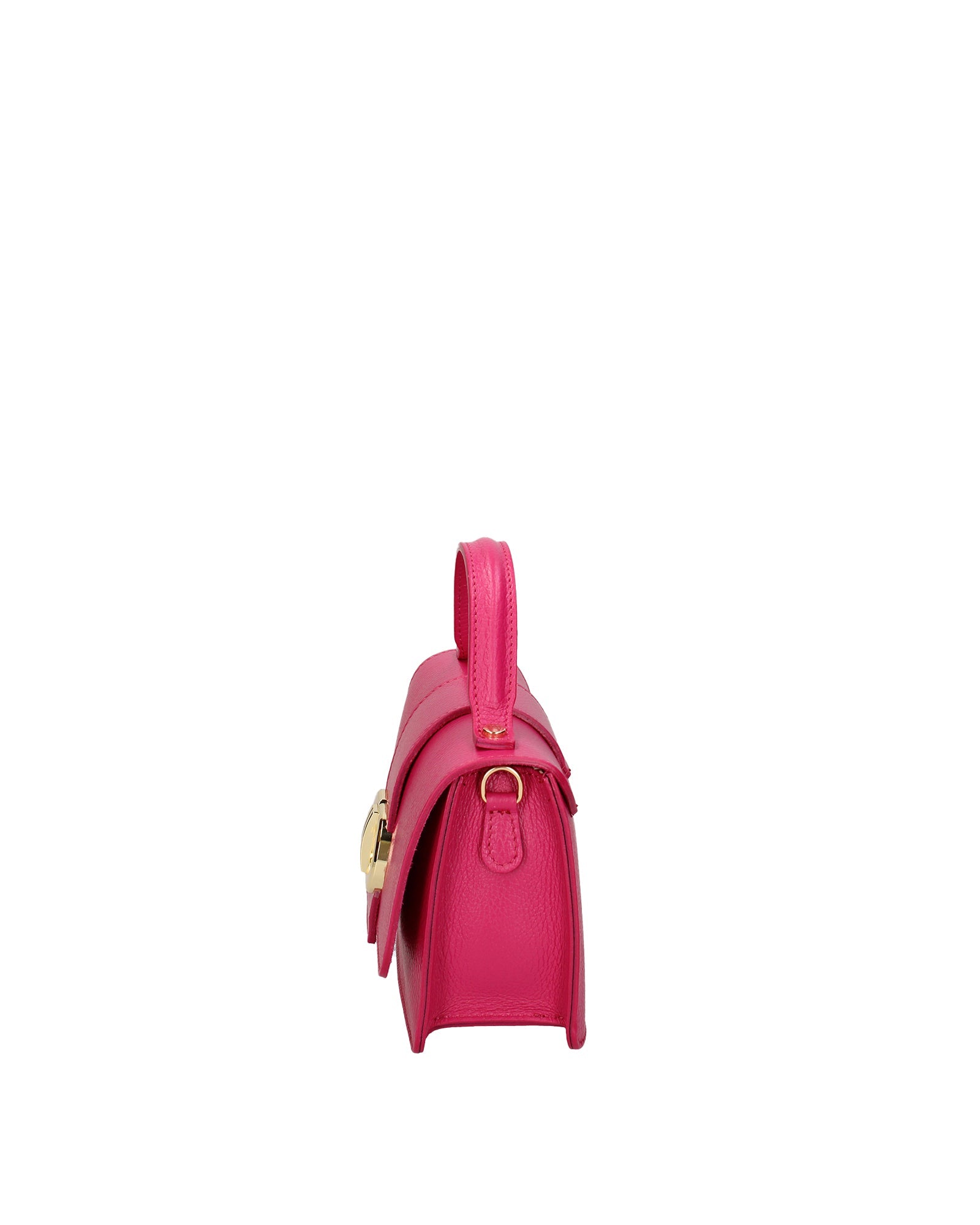 Aroa Borsa a mano da donna Vera pelle 07132-D02 FUXIA Chiara Ferretti