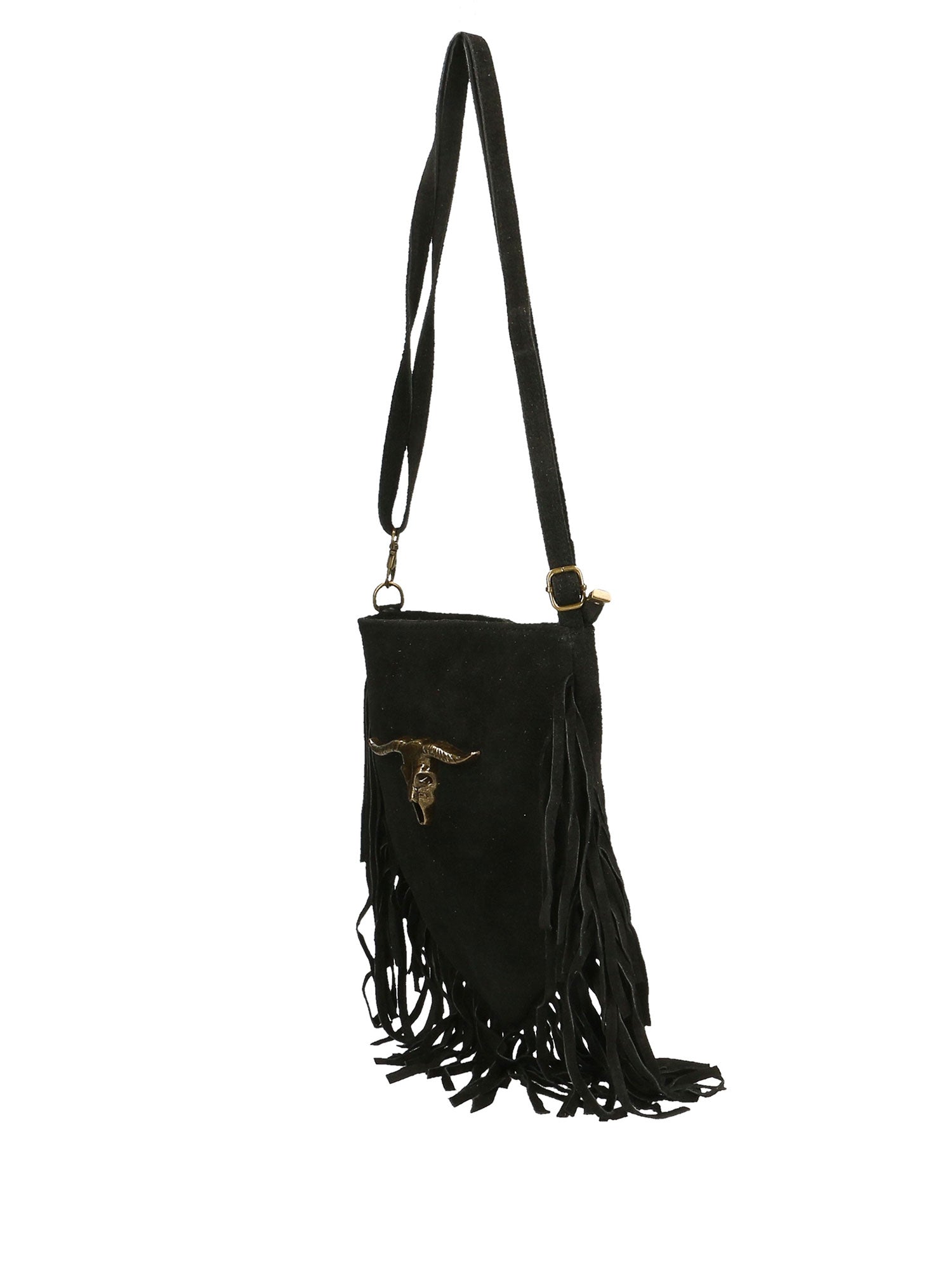 Solana Borsa a tracolla da donna Vera pelle 1518-NERO Chiara Ferretti