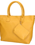 Borsa a mano Sylvie unisex In Vera pelle Made in Italy 34x30x9 cm