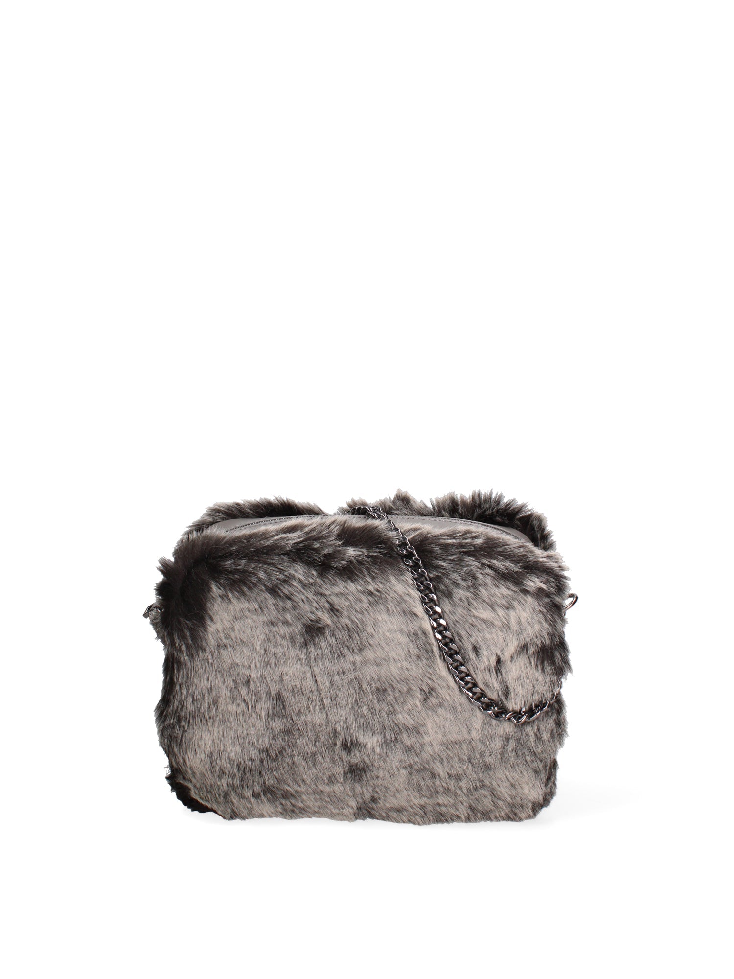 Ambre Borsa a spalla donna Vera pelle 8489-GRIGIO Chiara Ferretti