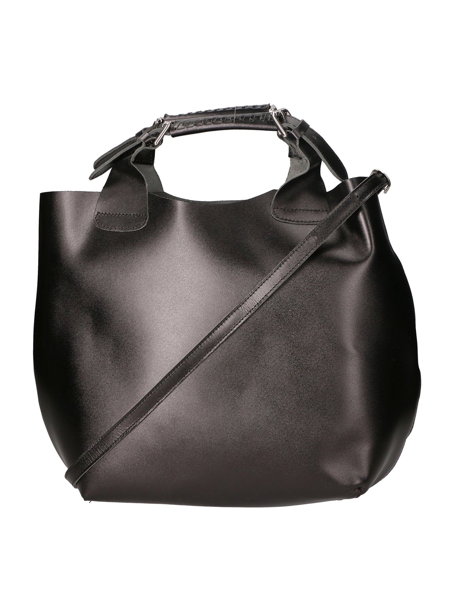Ester Borsa a mano da donna 100% pelle 9007-NERO Chiara Ferretti