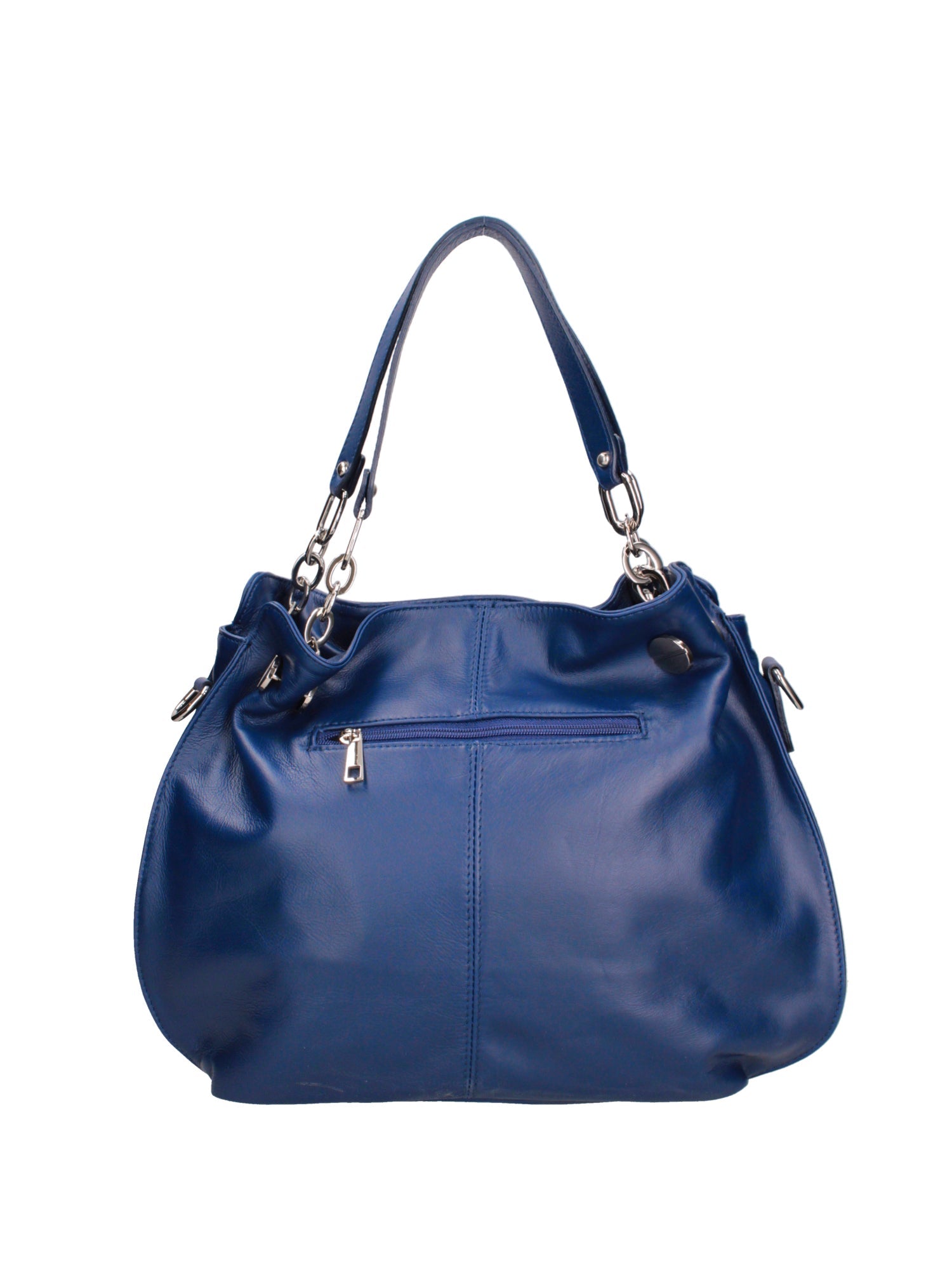 Ereba Borsa a mano da donna Made in Italy 100% pelle 3305-S22 BLUETTE Chiara Ferretti