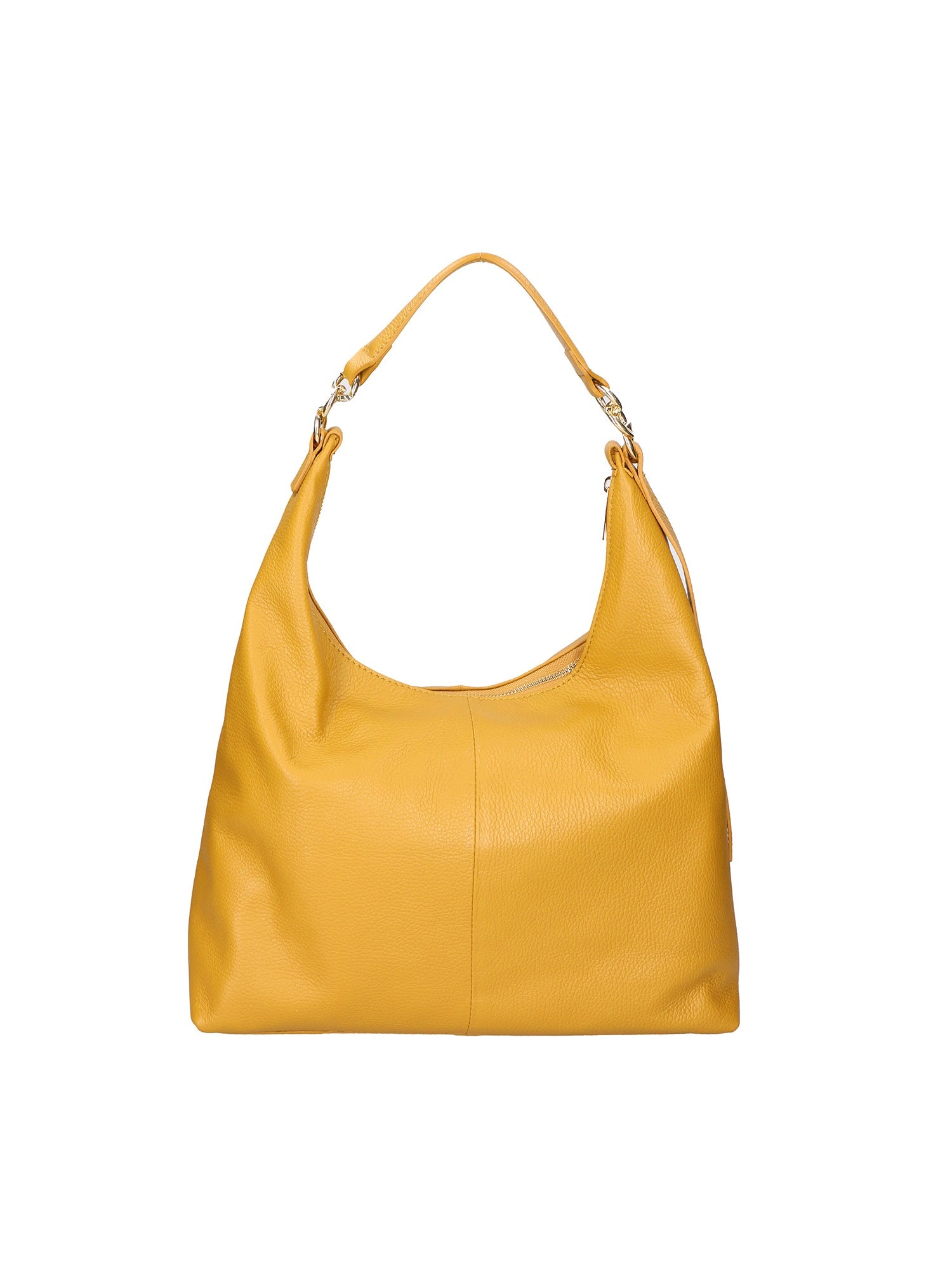 Ursula Borsa a spalla da donna Vera pelle 06673-D36 SENAPE Chiara Ferretti