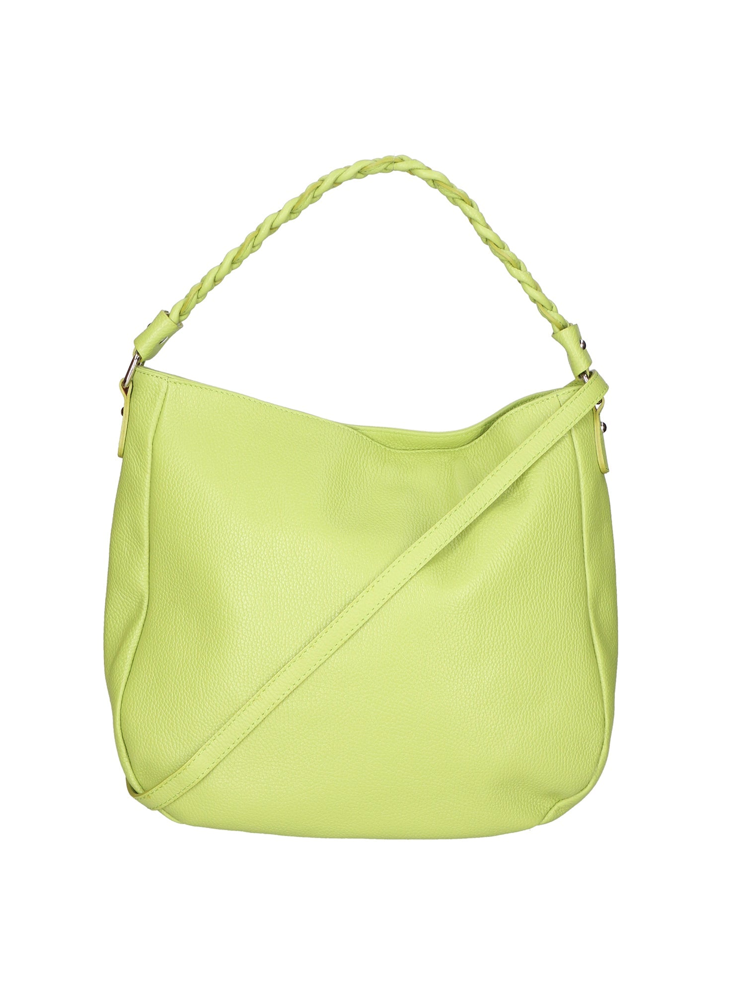 Gaia Borsa a spalla da donna Vera pelle 05897-C12 VERDE Chiara Ferretti