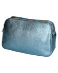 Giovanna Pochette da donna Vera pelle 05931-DL92 CELESTE Chiara Ferretti