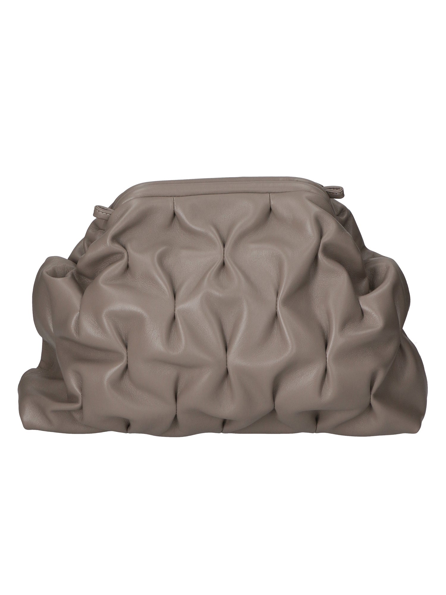 Miriam Borsa a spalla da donna Vera pelle 03770-S27 CENERE Chiara Ferretti