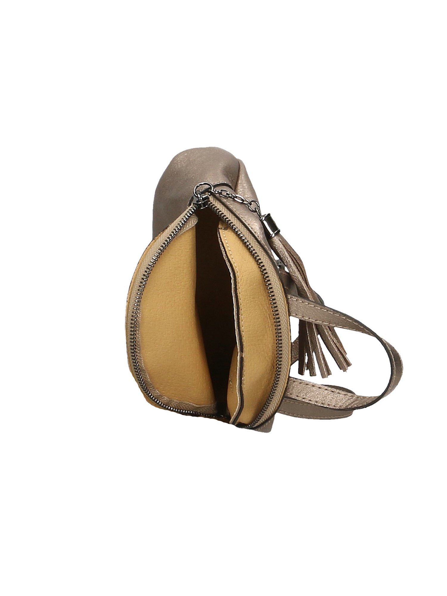 Morgana Damenrucksack aus echtem Leder, hergestellt in Italien, 16 x 17 x 5 cm