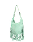Zefira Borsa a spalla da donna Pelle Scamosciata 8630-MARINA Chiara Ferretti