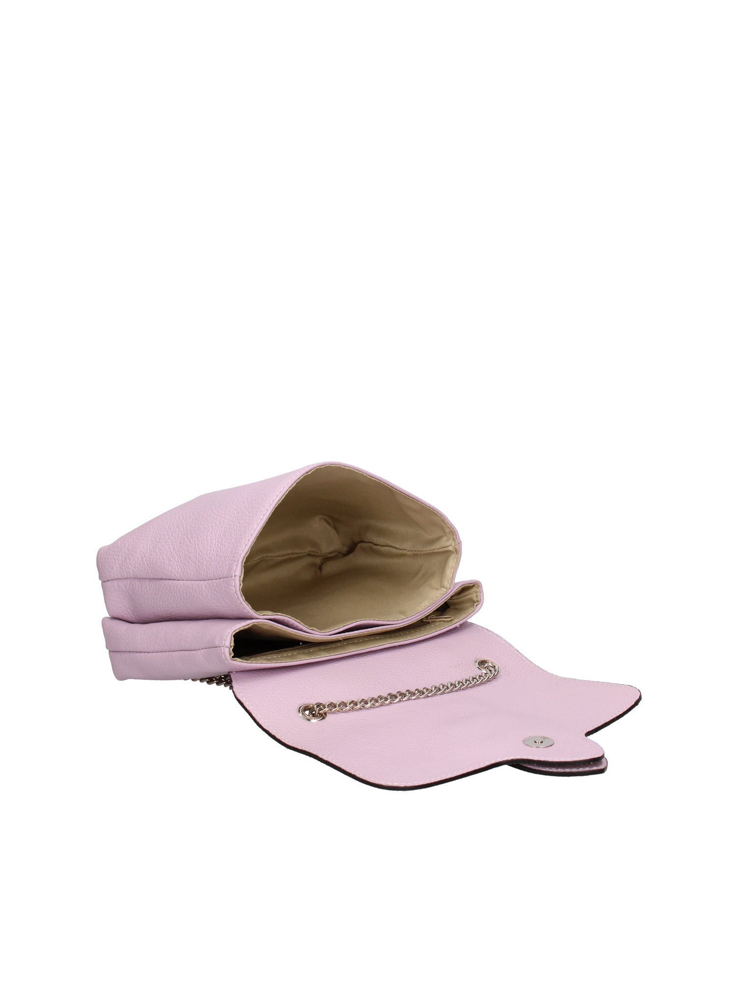 Caelia Borsa a tracolla da donna Vera pelle 194942-LILLA+BEIGE Chiara Ferretti