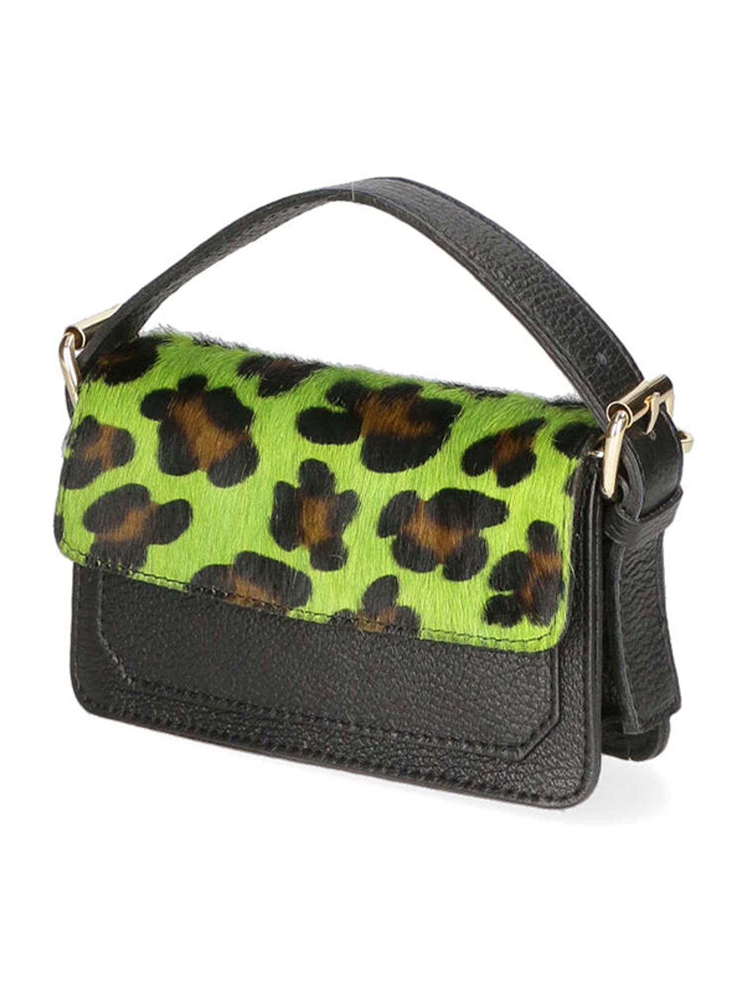 Pochette da Donna Aleide in Vera Pelle Made in Italy 11x18x6,5 cm