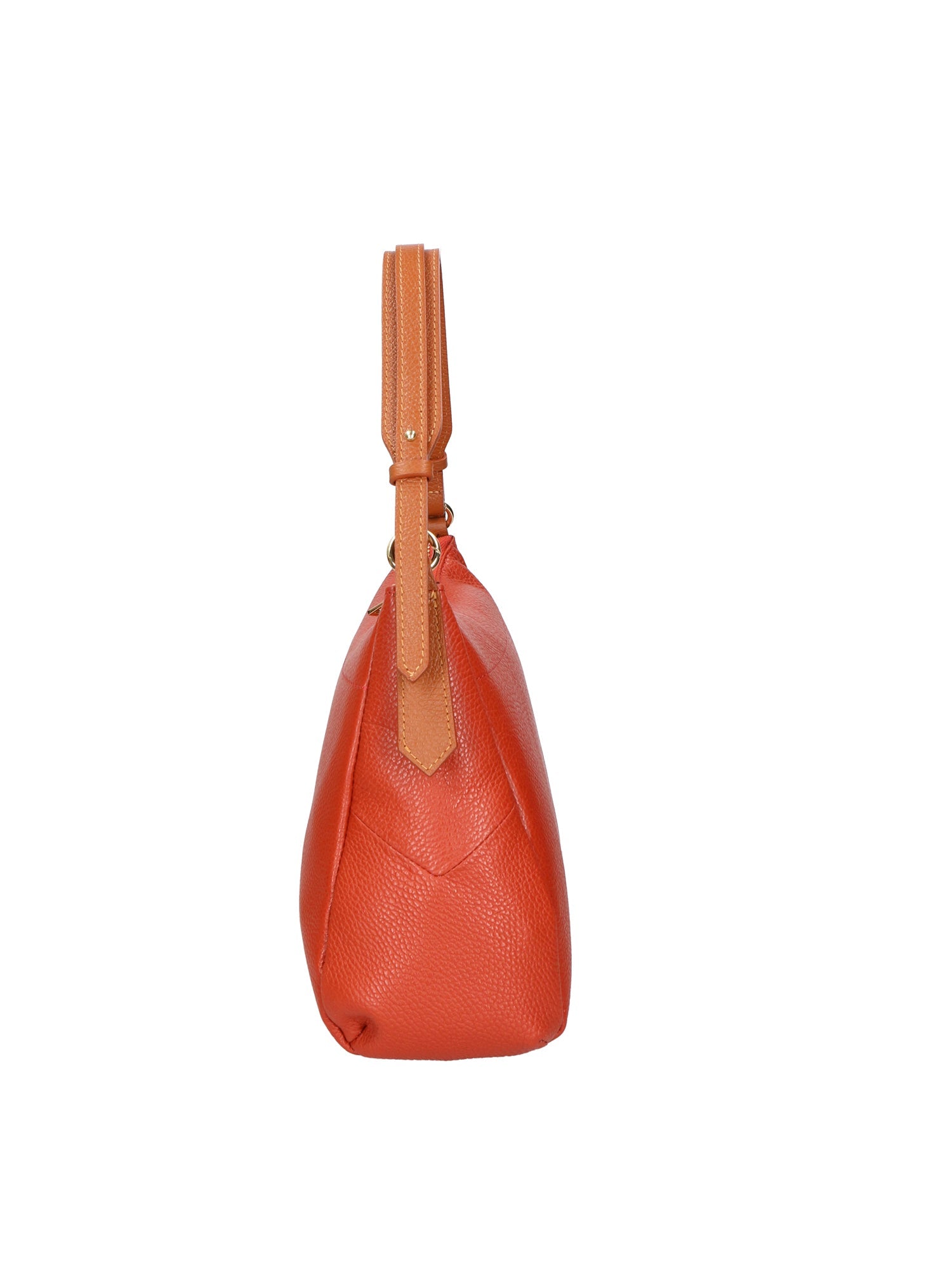 Borsa a spalla da Donna Vladimira in Vera Pelle Made in Italy 33x26x9 cm