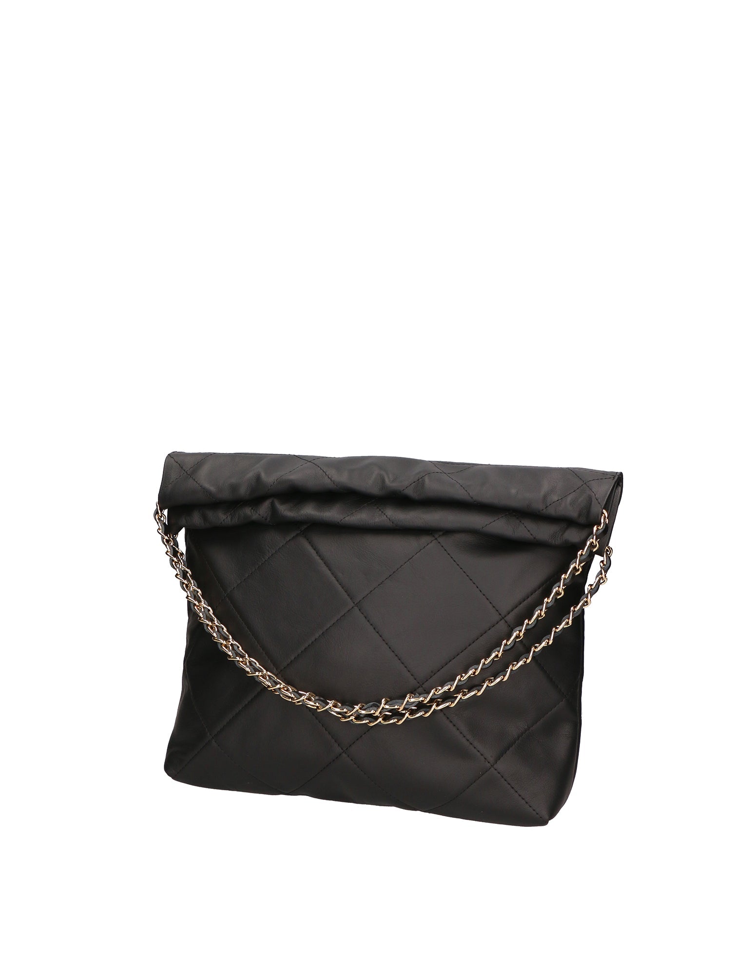 Violante Borsa a spalla donna Vera pelle 06897-S28 NERO Chiara Ferretti