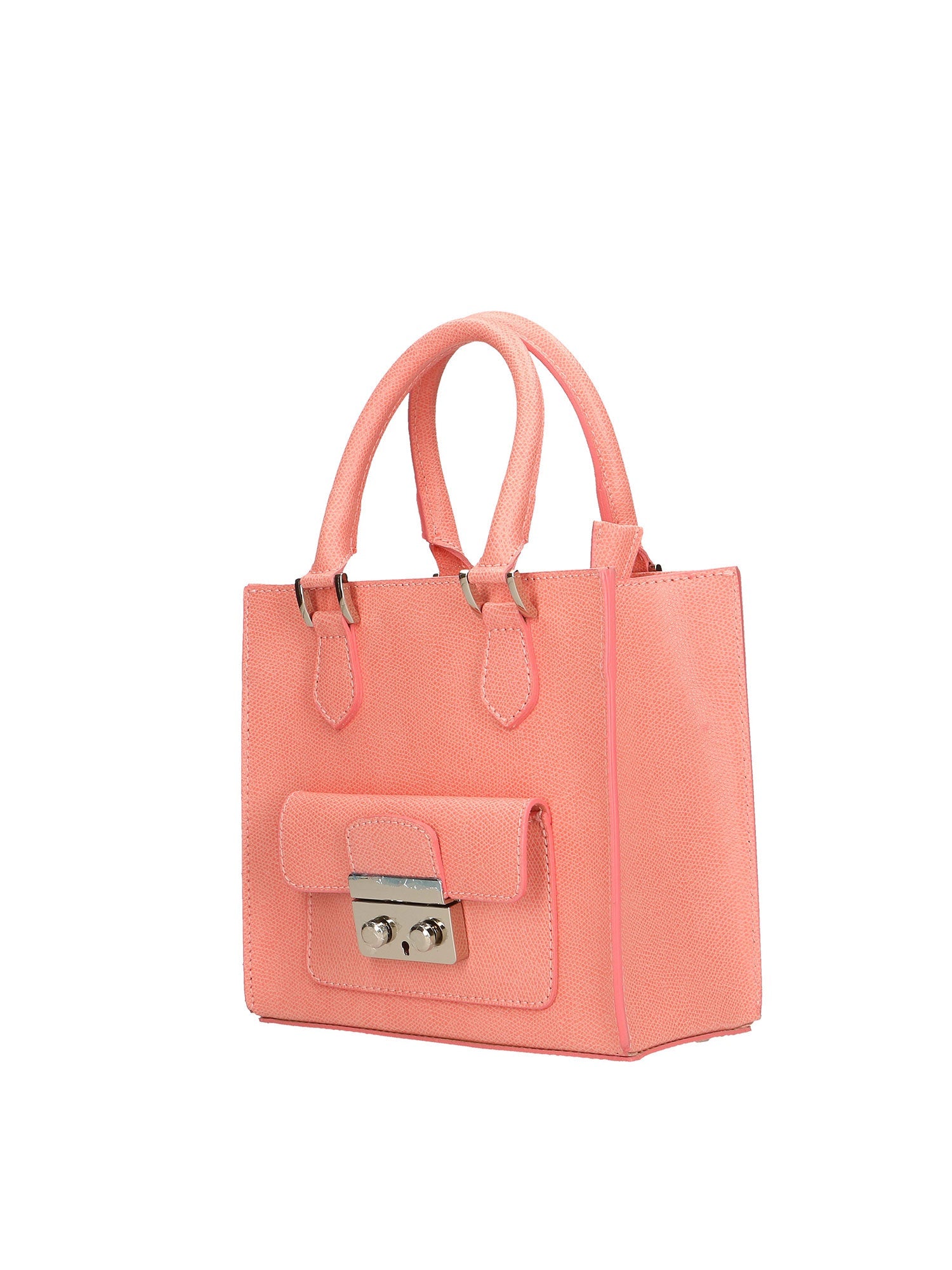 Iolara Borsa a mano da donna Vera Pelle 8655-ROSA Chiara Ferretti