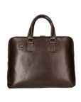 Fabiana Borsa a mano unisex Vera pelle 9033-TMORO DARK BROWN Chiara Ferretti