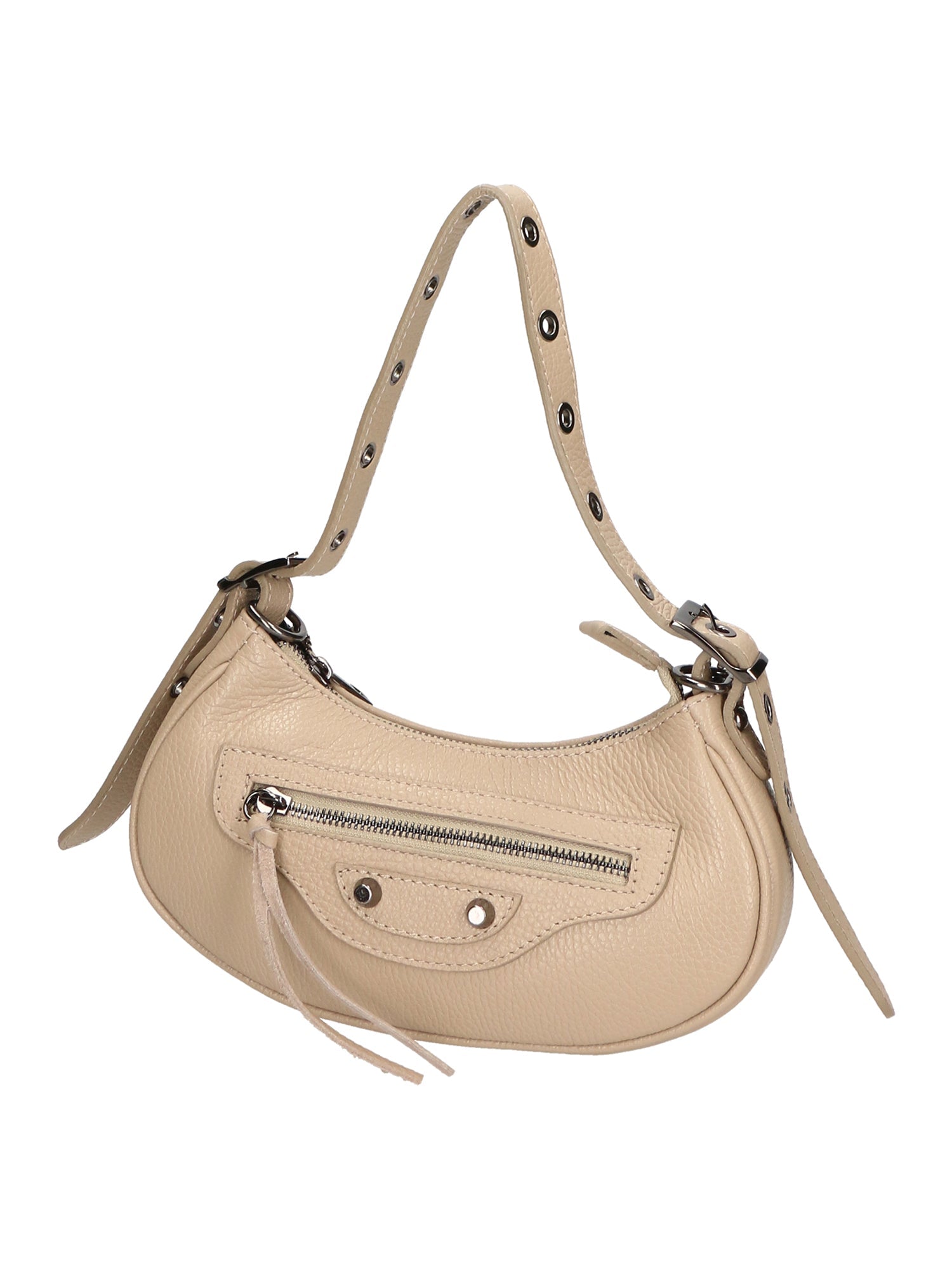 Galatea Borsa a spalla da donna Vera pelle 05708-D05 CAPPUCCINO CAPUCHIN Chiara Ferretti