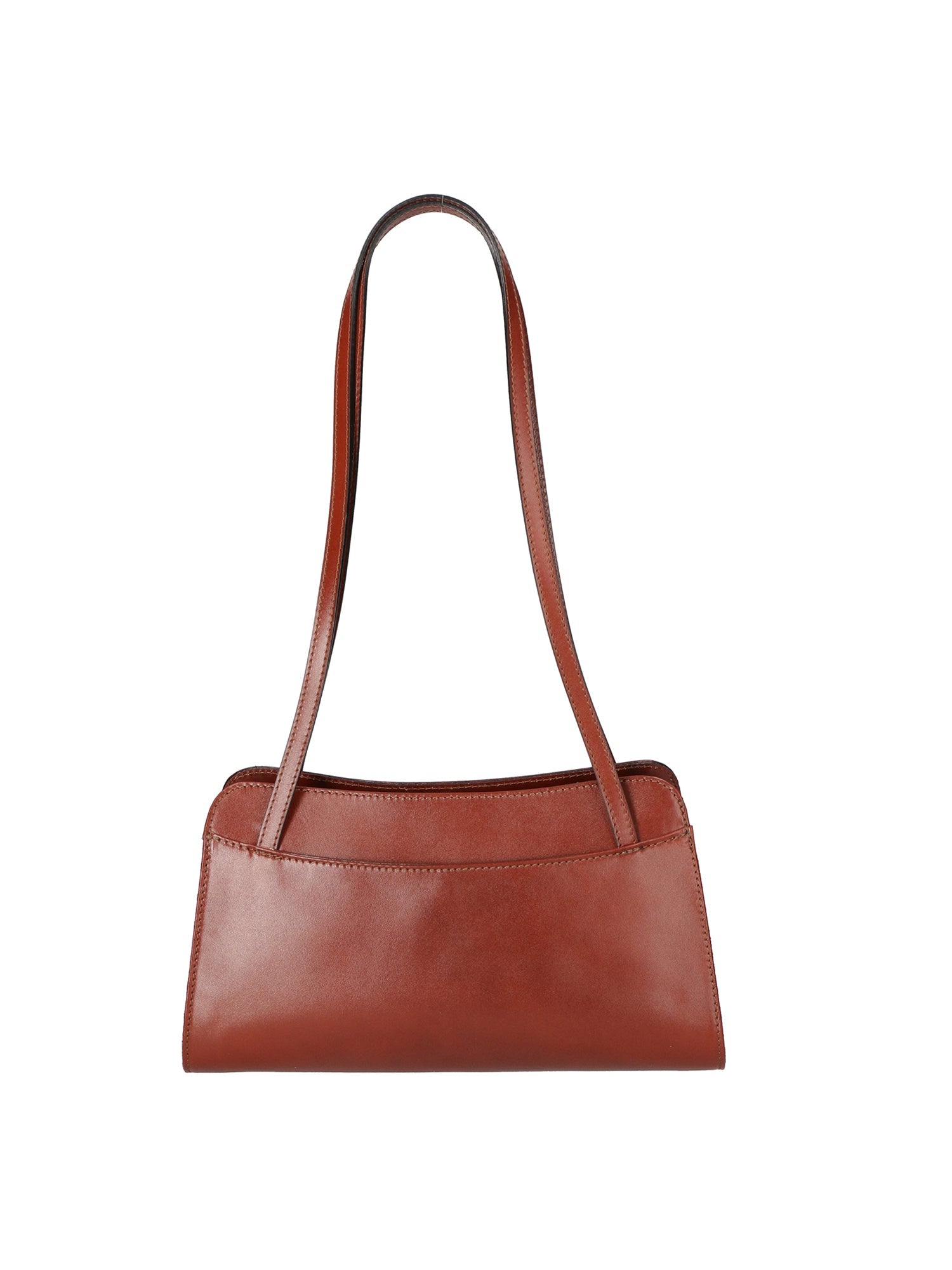Edera Chic Borsa a spalla da donna Vera pelle 9120-MARRONE BROWN Chiara Ferretti