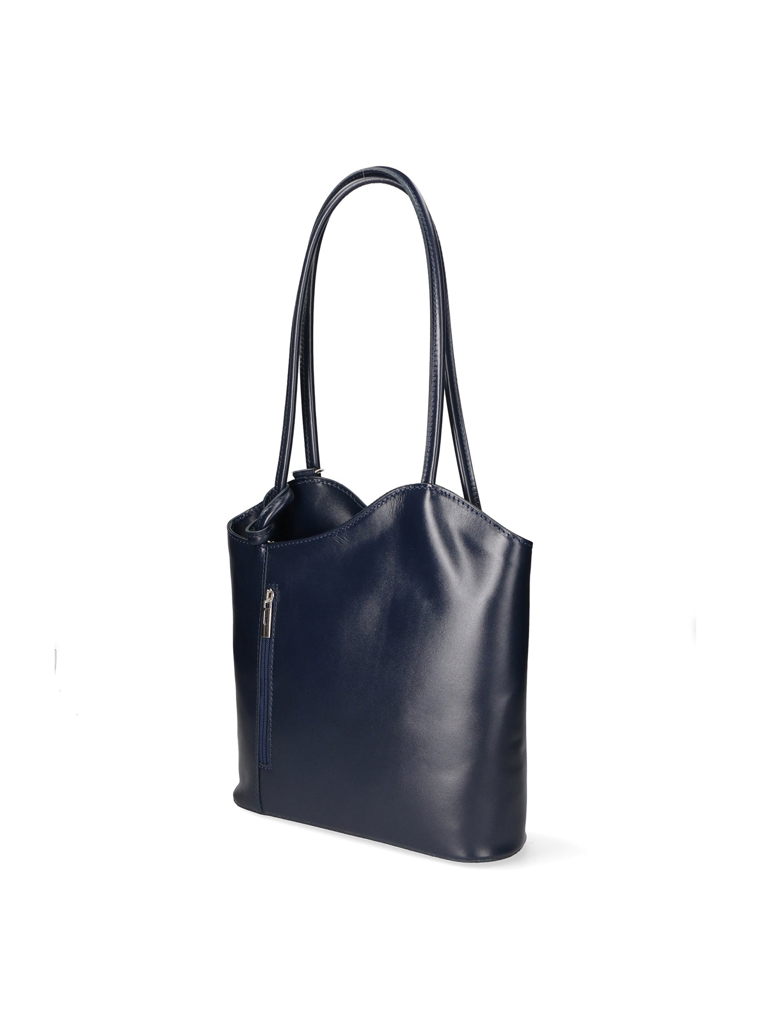 Fabiola Borsa a spalla da donna 100% pelle 9039-BLU Chiara Ferretti