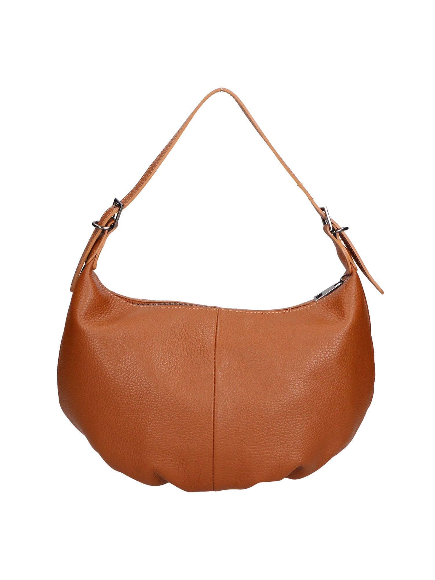 Licia Borsa a spalla da donna Vera pelle 06512-CUOIO SCURO Chiara Ferretti
