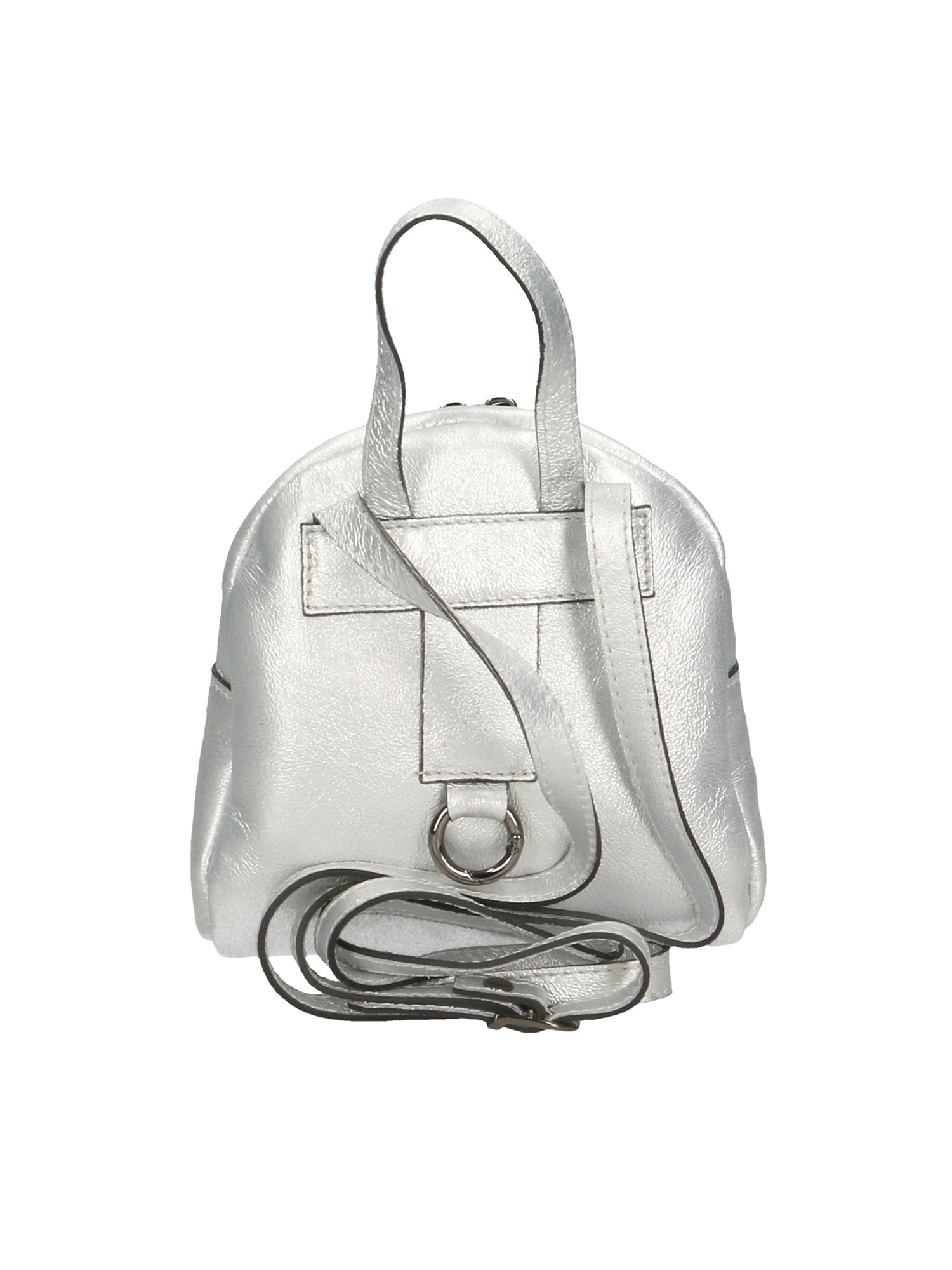 Morgana 188132-ARGENTO SILVER Zaino da donna in vera pelle Chiara Ferretti