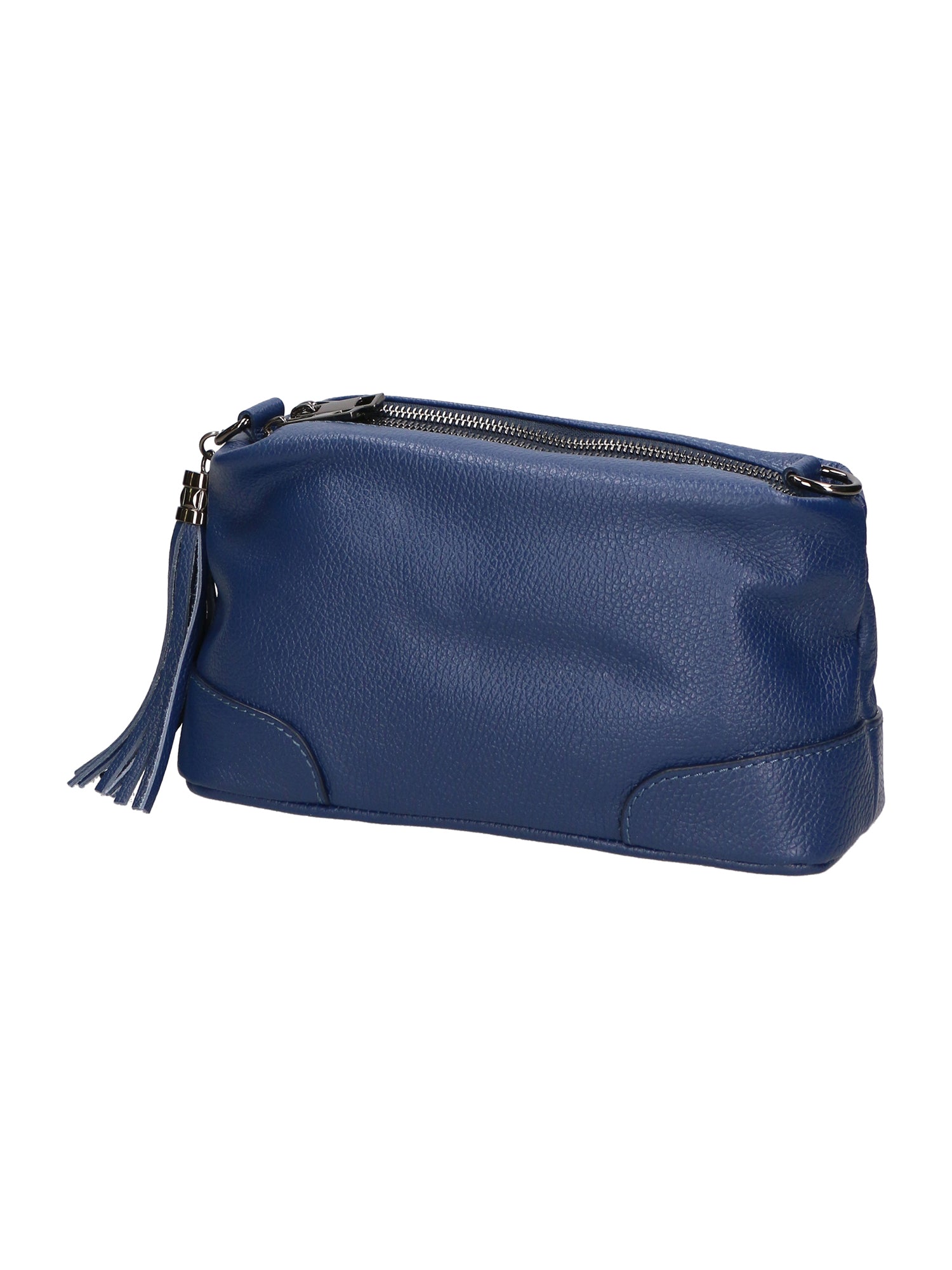 Lidia Borsa a mano da donna Vera pelle 06513-BLU Chiara Ferretti