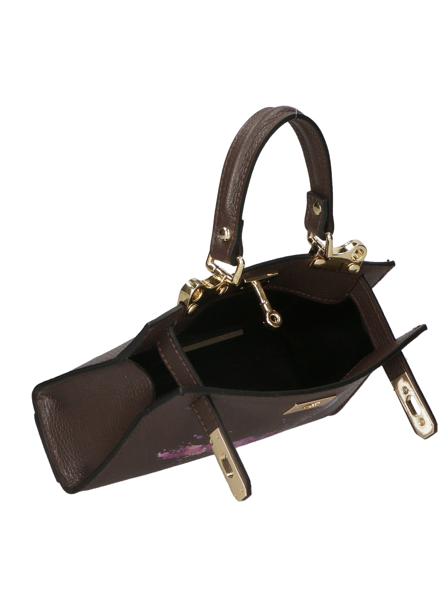 Borsa a mano da Donna Noel in Vera Pelle Made in Italy 14x24x7 cm