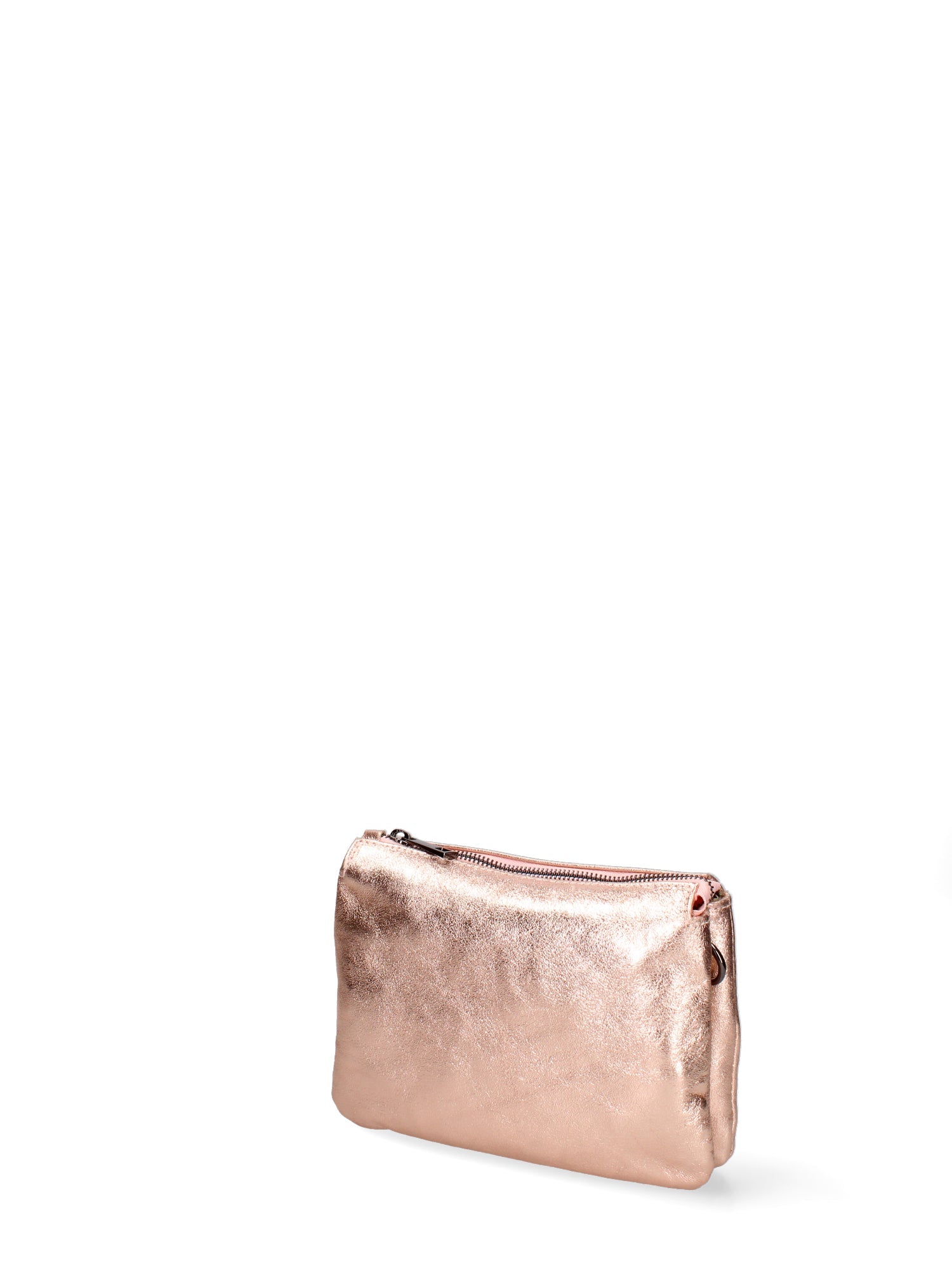 Nimue Borsa a tracolla da donna Vera pelle 1502-1-ROSA LAMINATO Chiara Ferretti