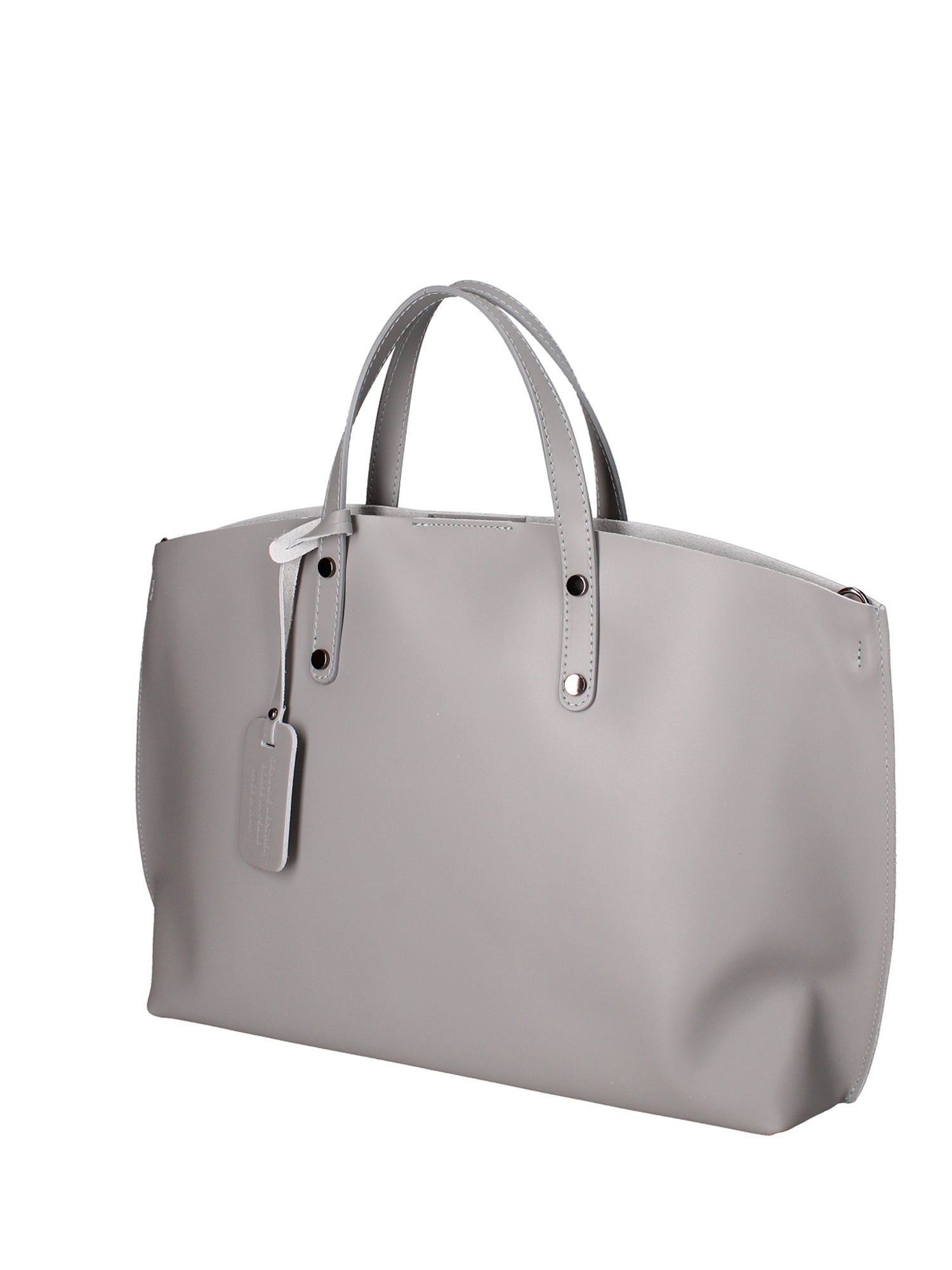 Borsa a spalla da donna In Vera pelle Made in Italy 48x31x11 cm