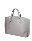 Borsa a spalla da donna In Vera pelle Made in Italy 48x31x11 cm