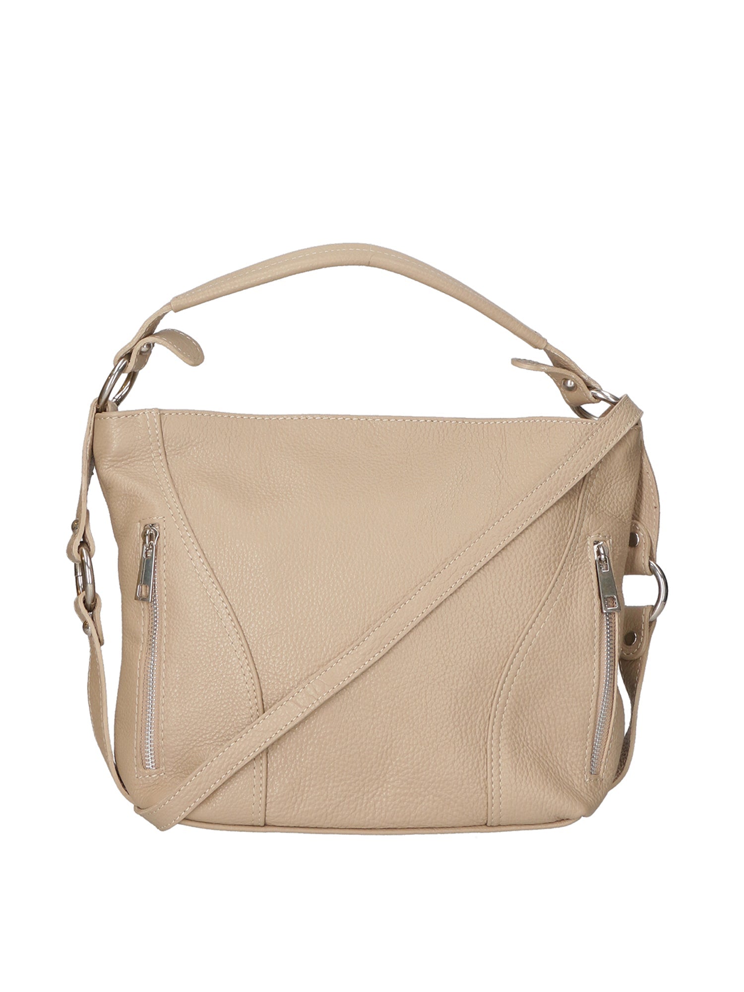 Emmy Borsa a mano da donna Vera pelle 80068-D11 TAUPE SCURO DARK TAUPE Chiara Ferretti