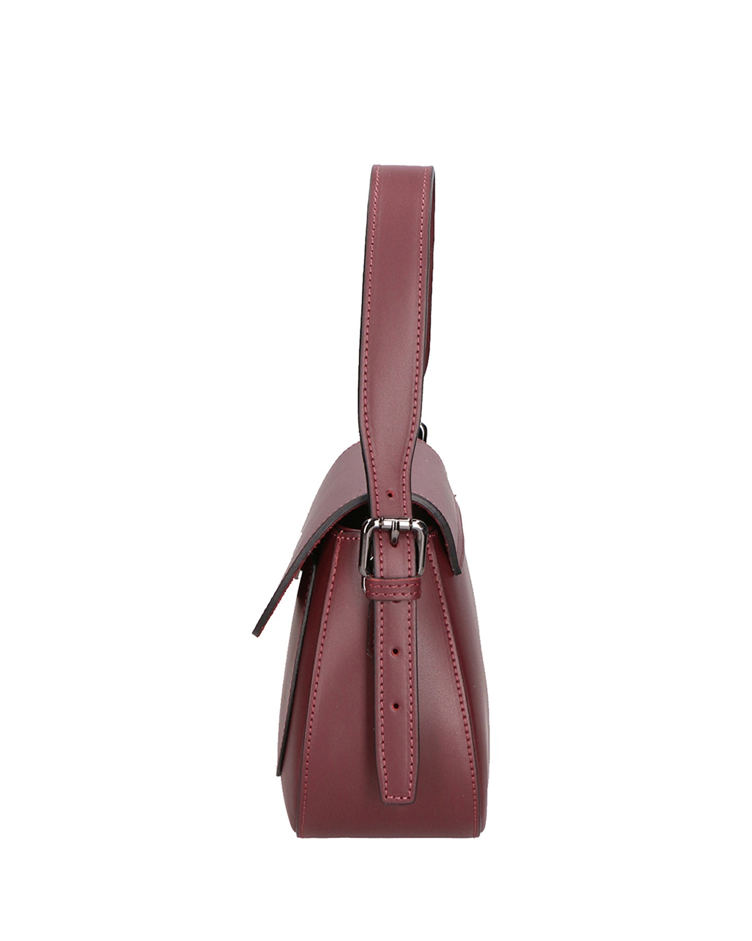 Valda Borsa a mano da donna Vera pelle 06523-L330 VINO Chiara Ferretti