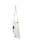 Solana Borsa a tracolla da donna Vera pelle 1518-BIANCO Chiara Ferretti