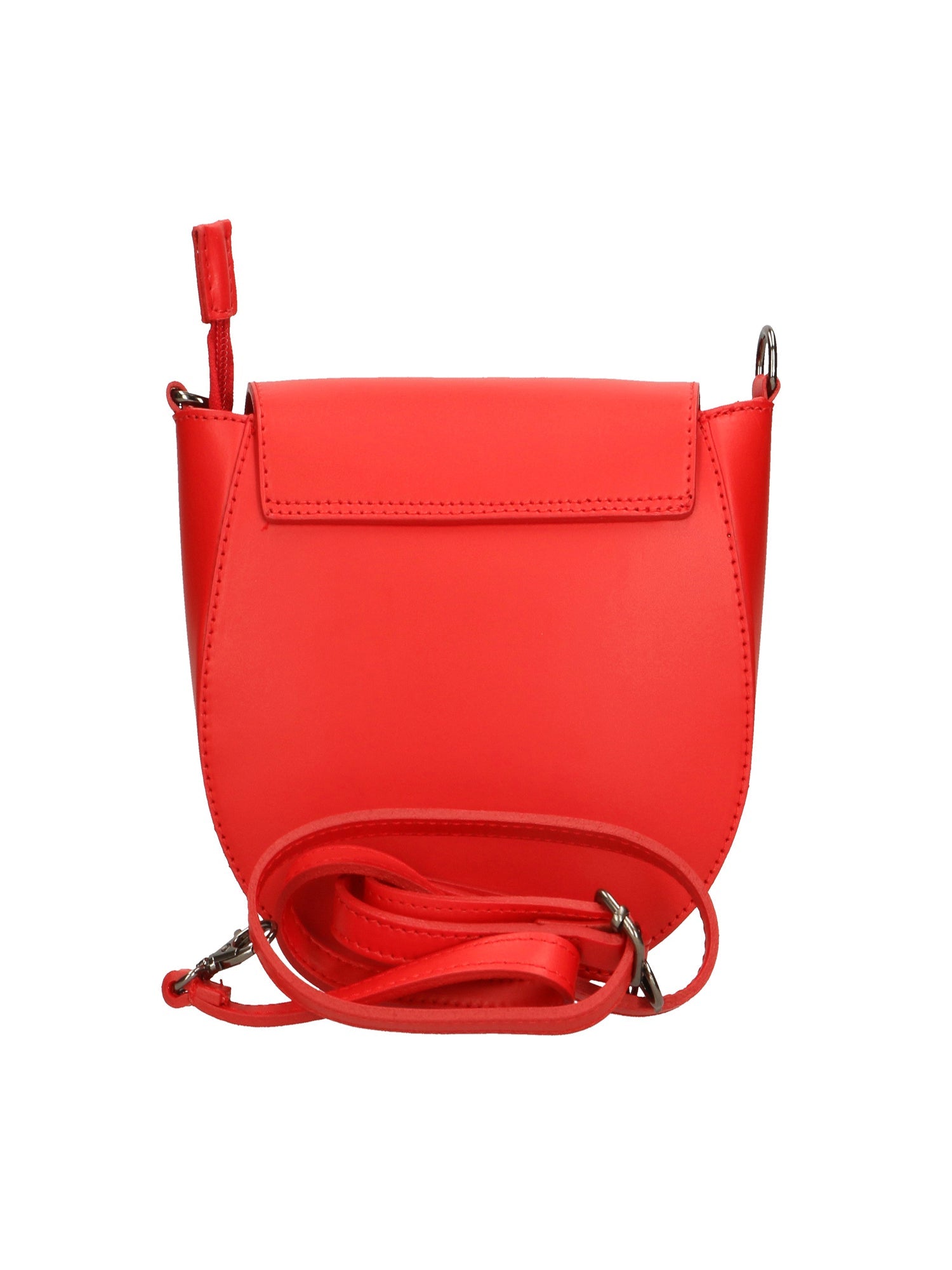 Borsa a tracolla da donna In Vera pelle Made in Italy 20x17x7 cm
