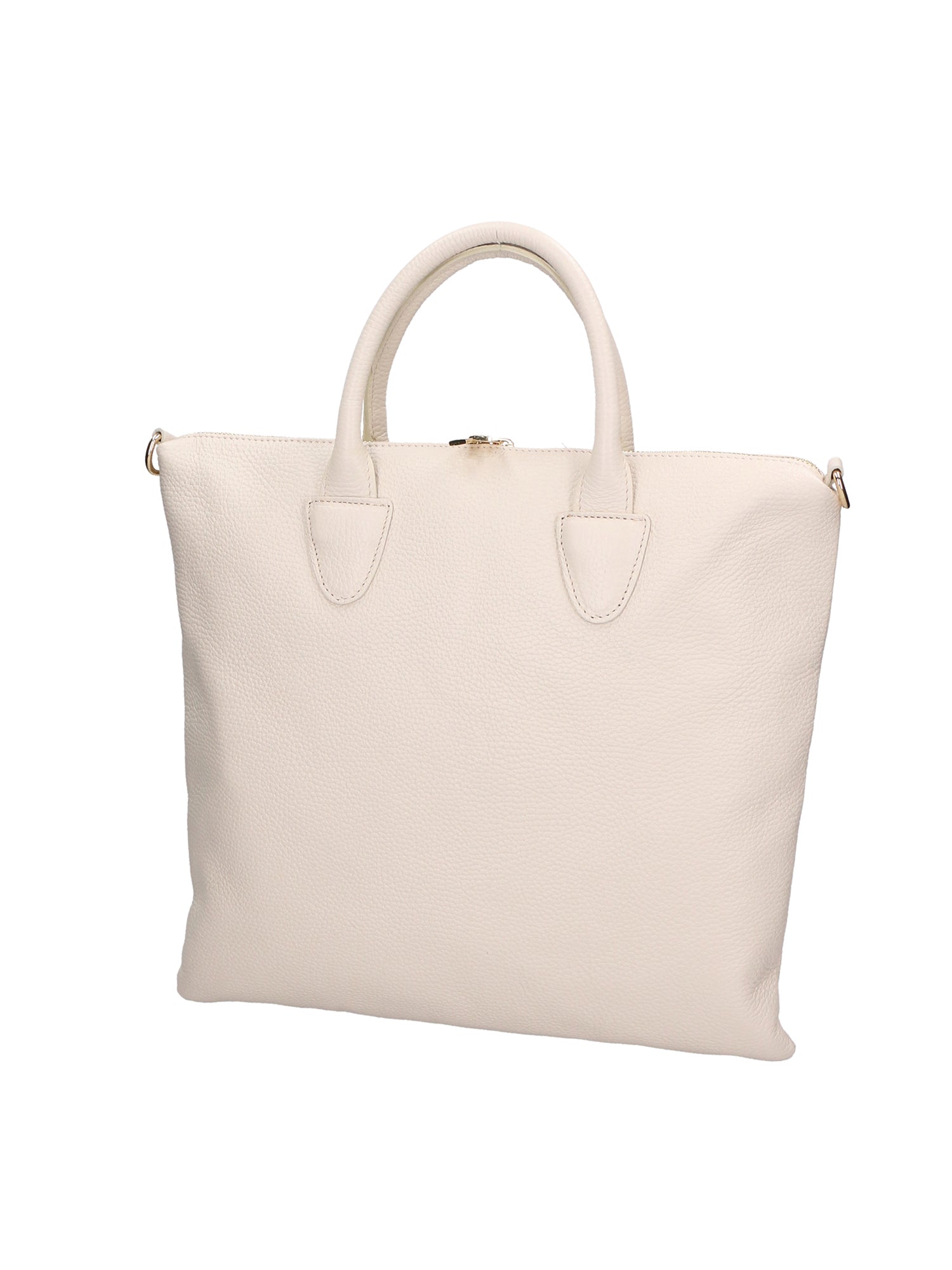 Ginny Borsa a spalla da donna Vera pelle 05981-D37 LATTE MILK Chiara Ferretti
