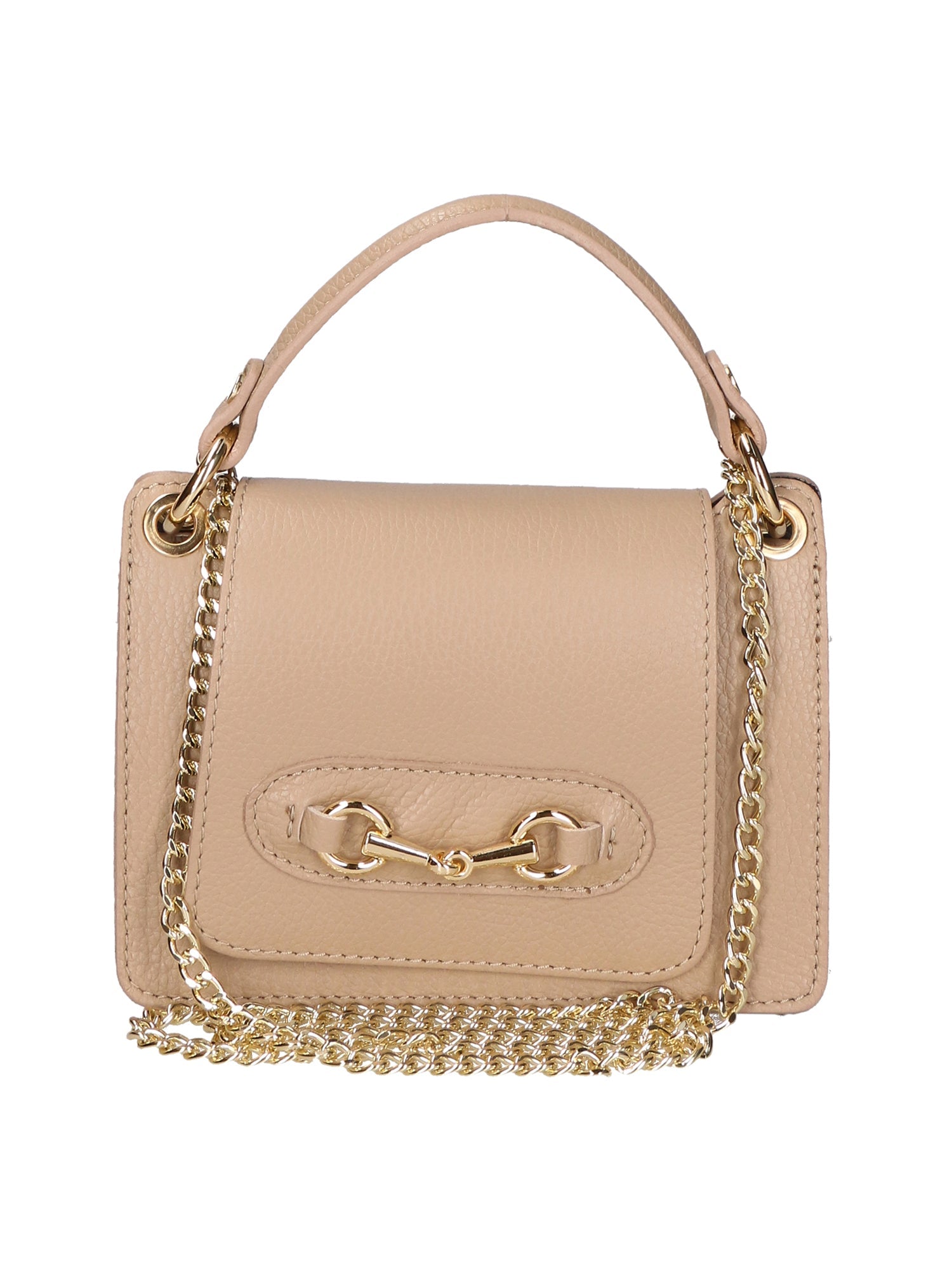Greta Borsa a mano da donna Vera pelle 05896-C05 TAUPE Chiara Ferretti