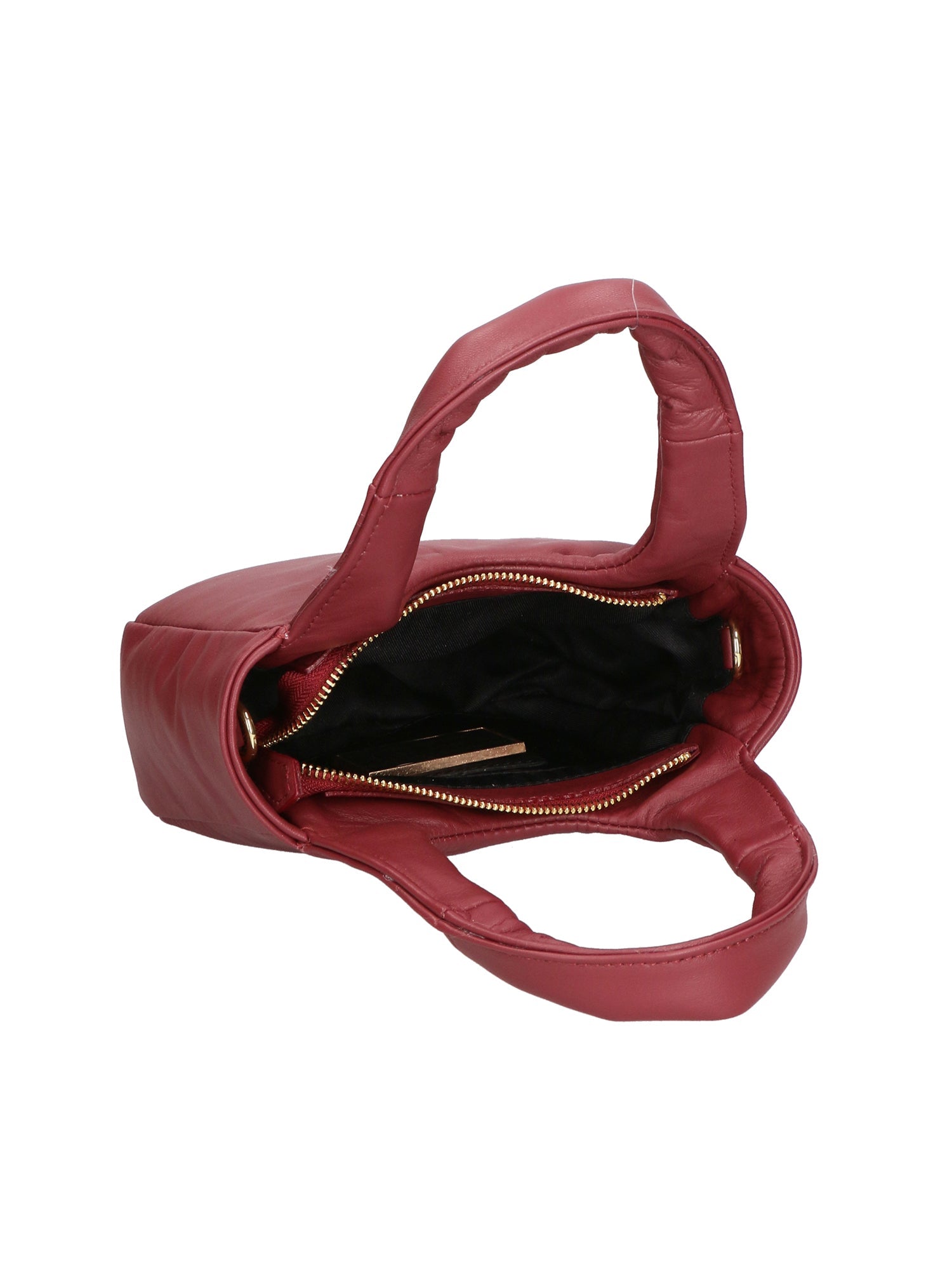 Virna Damenhandtasche aus echtem Leder, hergestellt in Italien, 17 x 24 x 8 cm