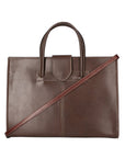Evelina Borsa a mano da donna 100% pelle 9025-T.MORO Chiara Ferretti