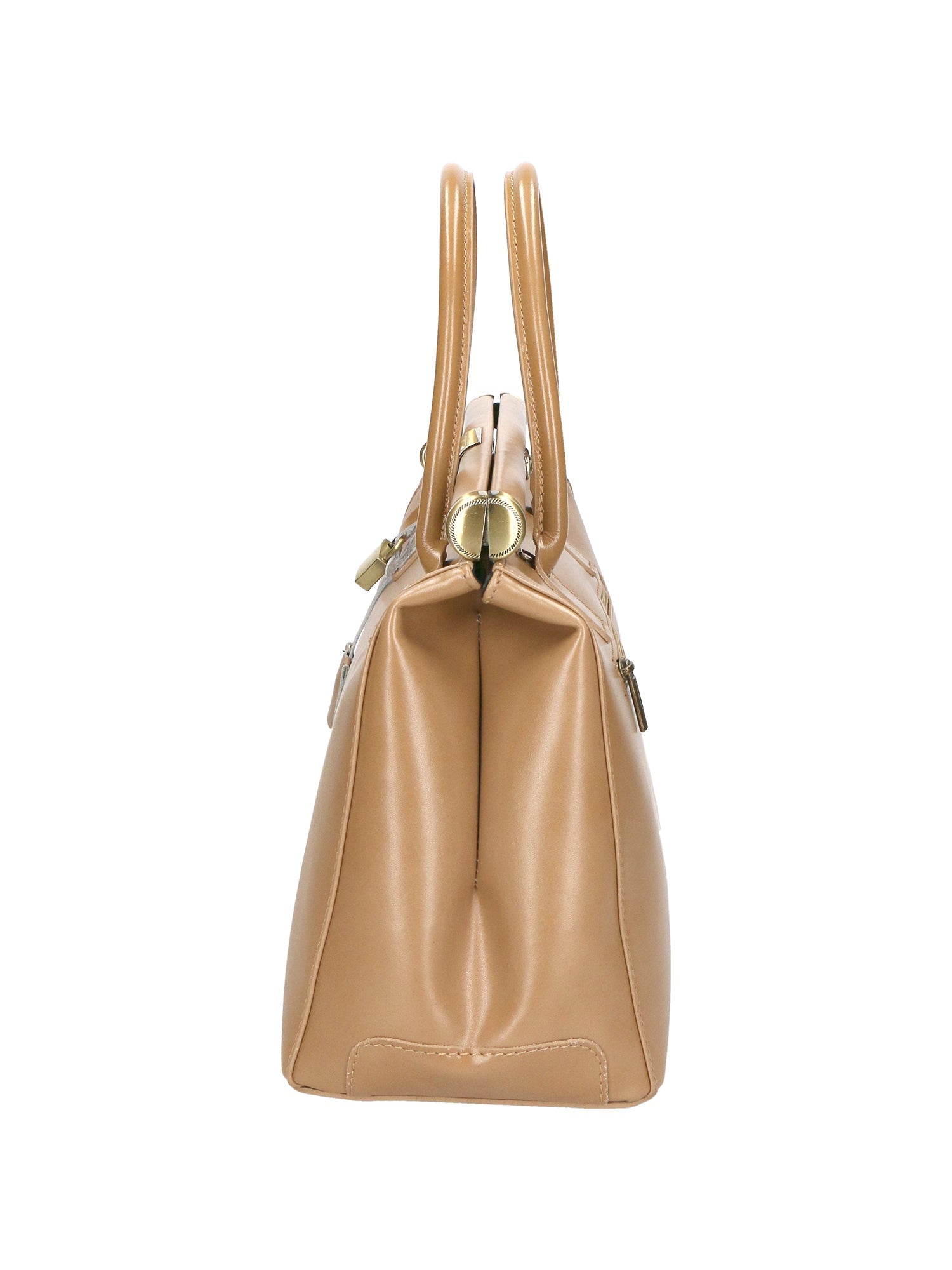 Federica Borsa a mano da donna Vera pelle 9106-FANGO TAUPE Chiara Ferretti