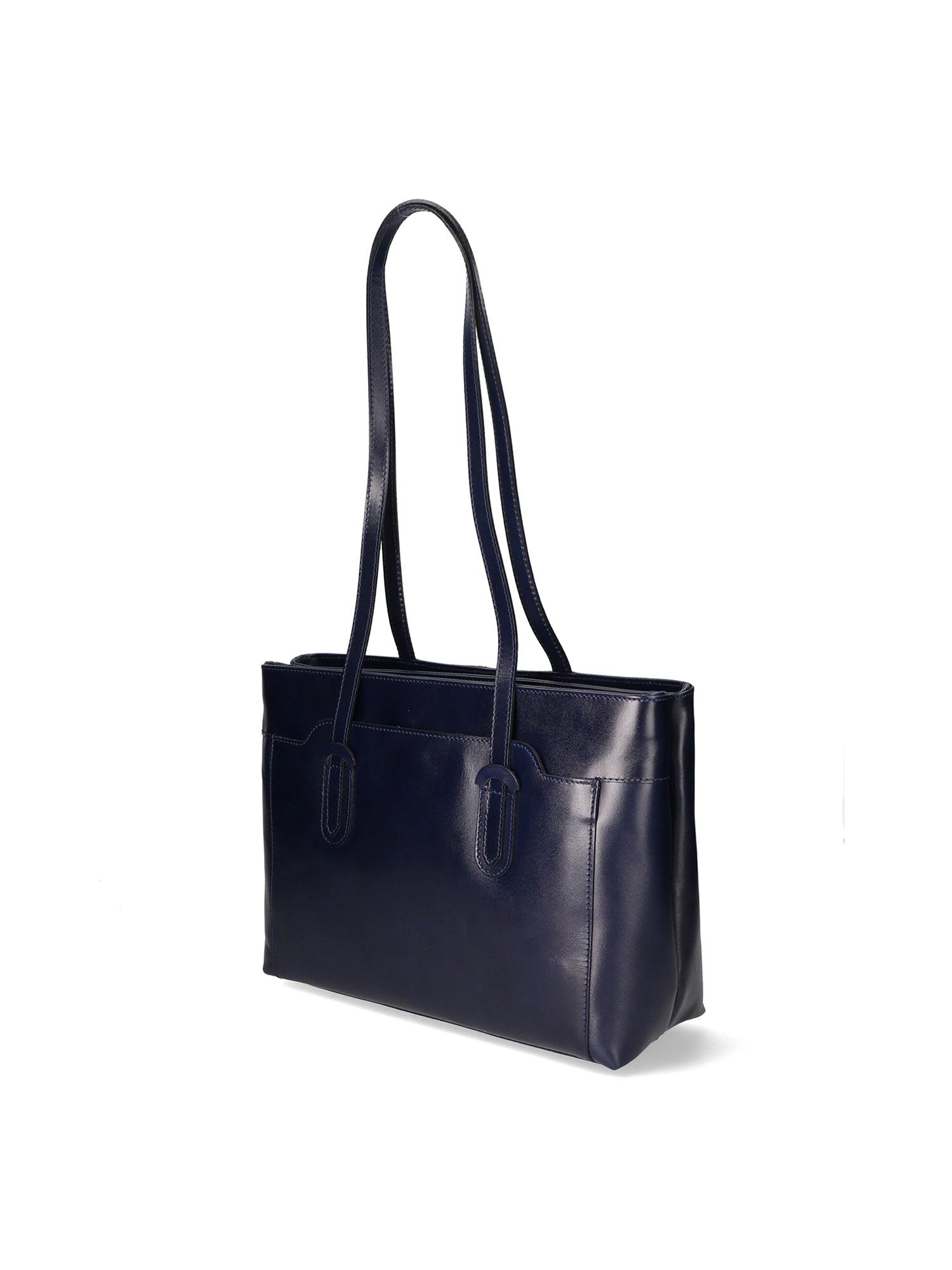 Flaviana Borsa a tracolla unisex Vera pelle 9117-NERO BLACK Chiara Ferretti