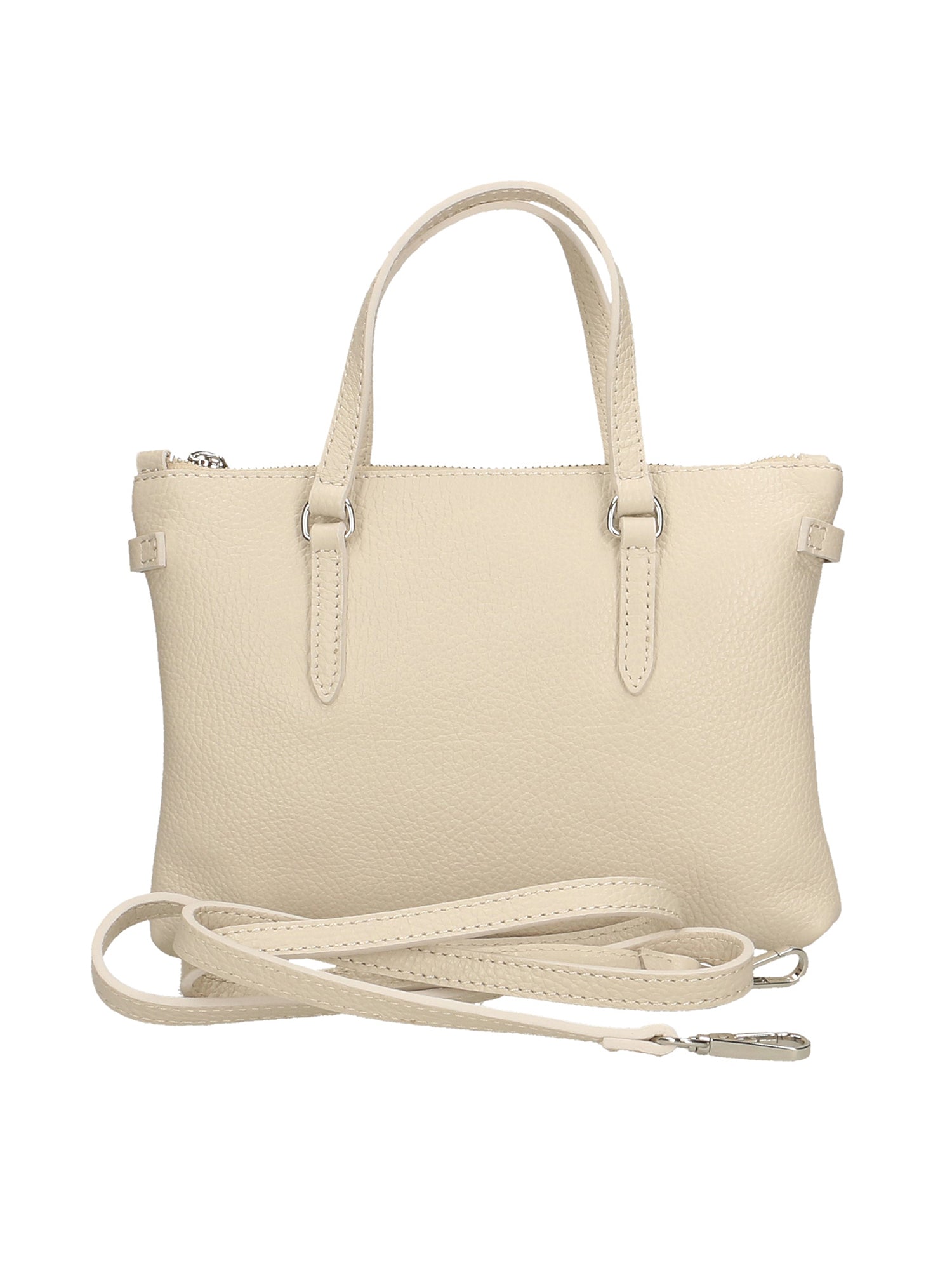 Natalia Borsa a mano da donna Vera pelle 191232-BEIGE Chiara Ferretti