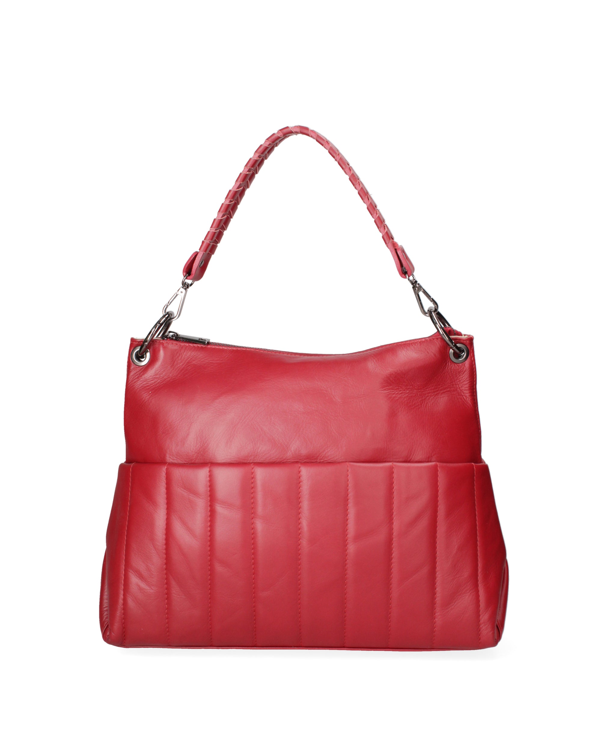 Seraphina Pro Borsa a spalla da donna Vera pelle 3920-S10 RUBINO Chiara Ferretti