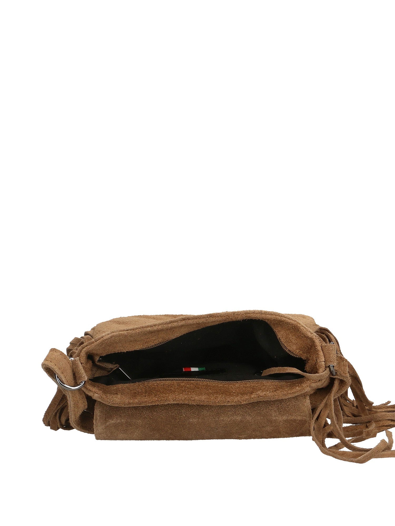 Iolanthe Borsa a tracolla da donna Vera pelle 1421-FANGO Chiara Ferretti