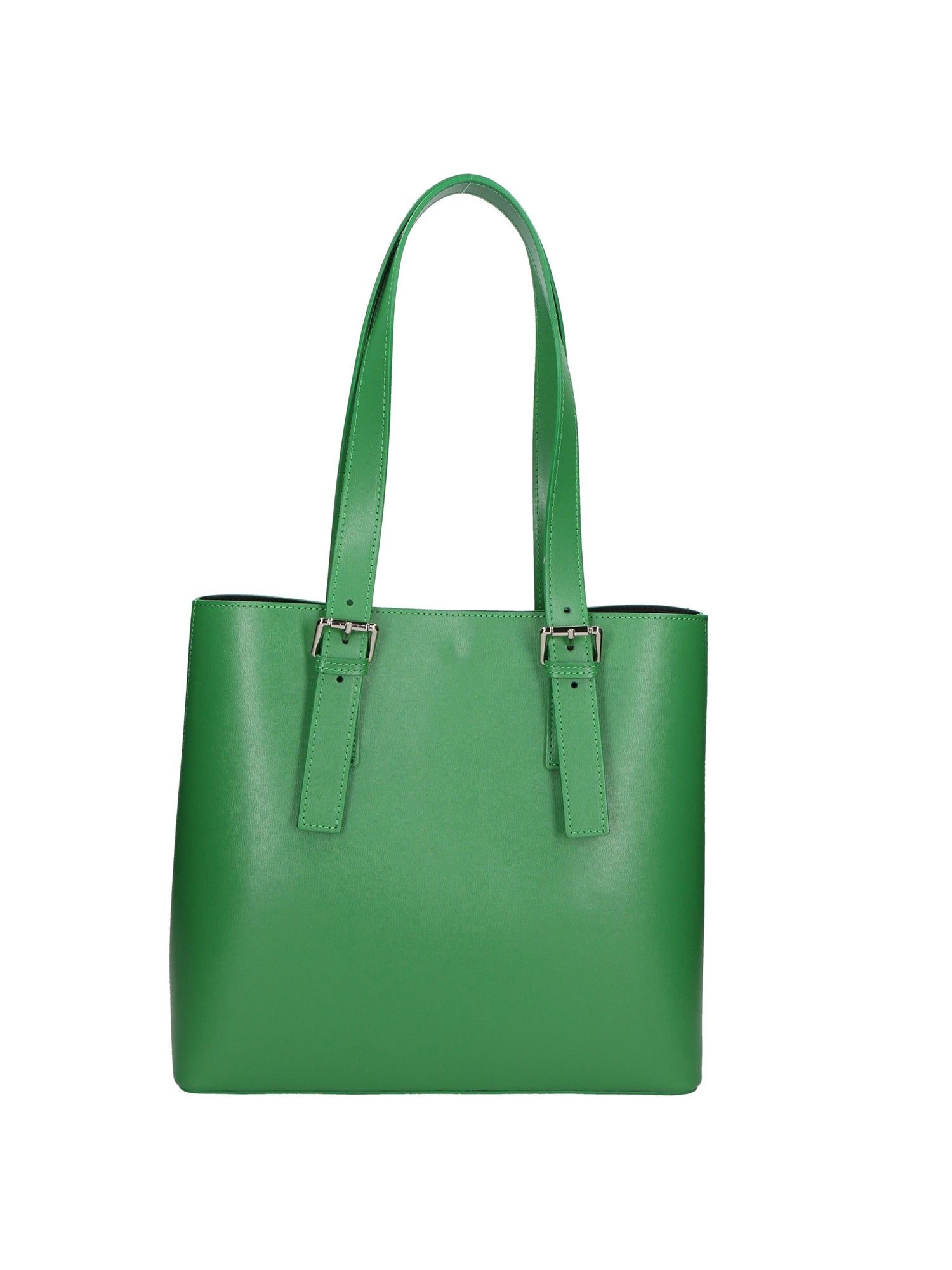 Germana Borsa a spalla da donna 100% pelle 05924-B47 VERDE MELA Chiara Ferretti