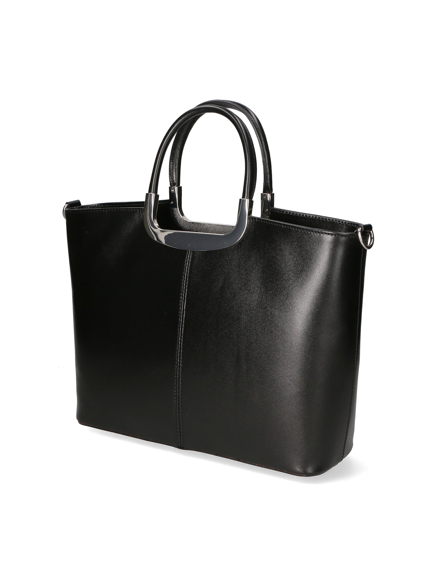 Francesca Borsa a mano da donna 100% pelle 9133-NERO BLACK Chiara Ferretti