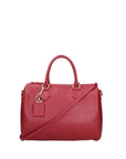 Aralia Borsa a bauletto da donna 100% pelle 5176-D10 ROSSO SCURO DARK RED Chiara Ferretti