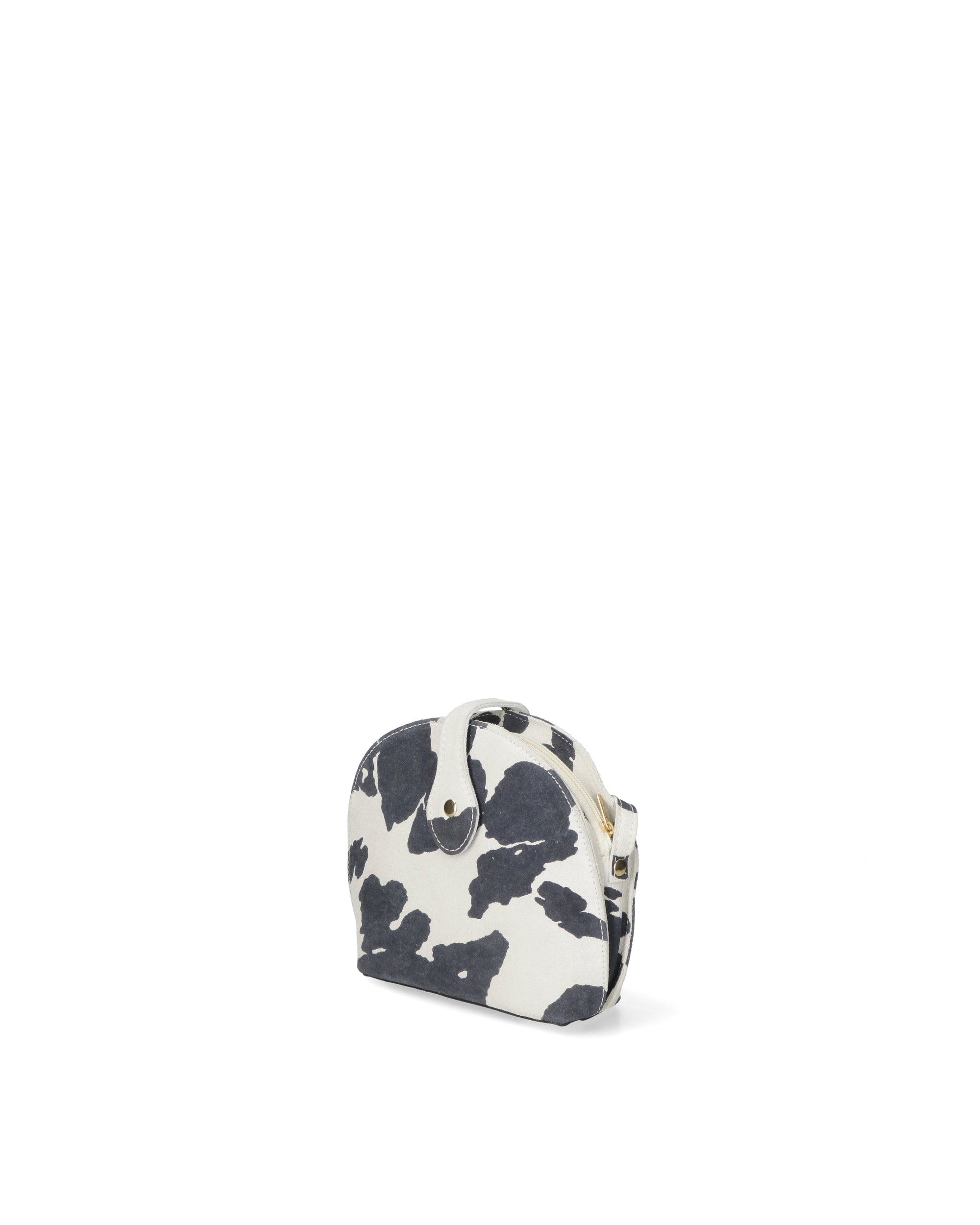 Elodie Borsa a tracolla da donna Vera pelle 530073-MUCCA BIANCO+NERO Chiara Ferretti