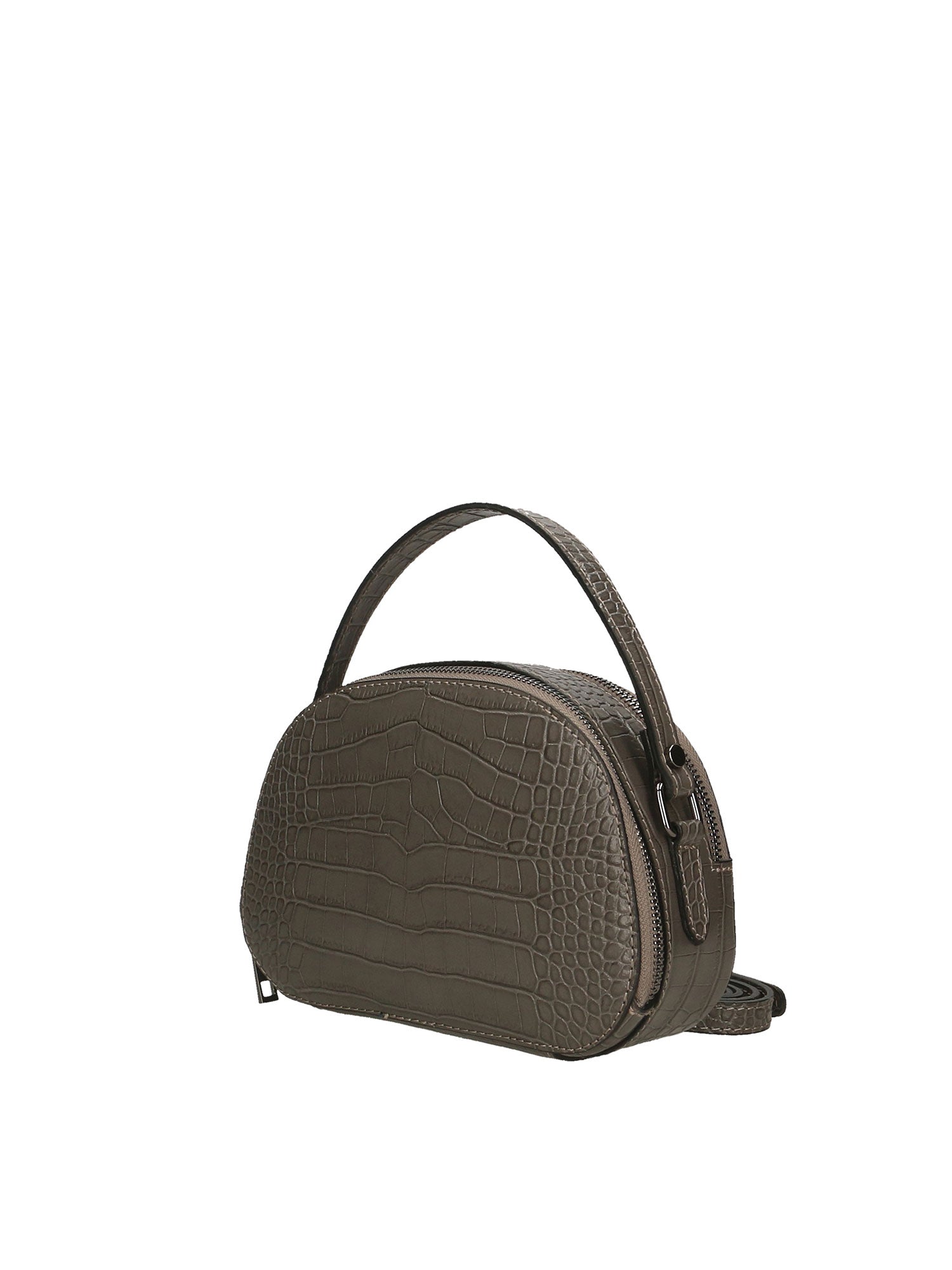 Cyrene Borsa a tracolla da donna Vera pelle 536170-GRIGIO Chiara Ferretti