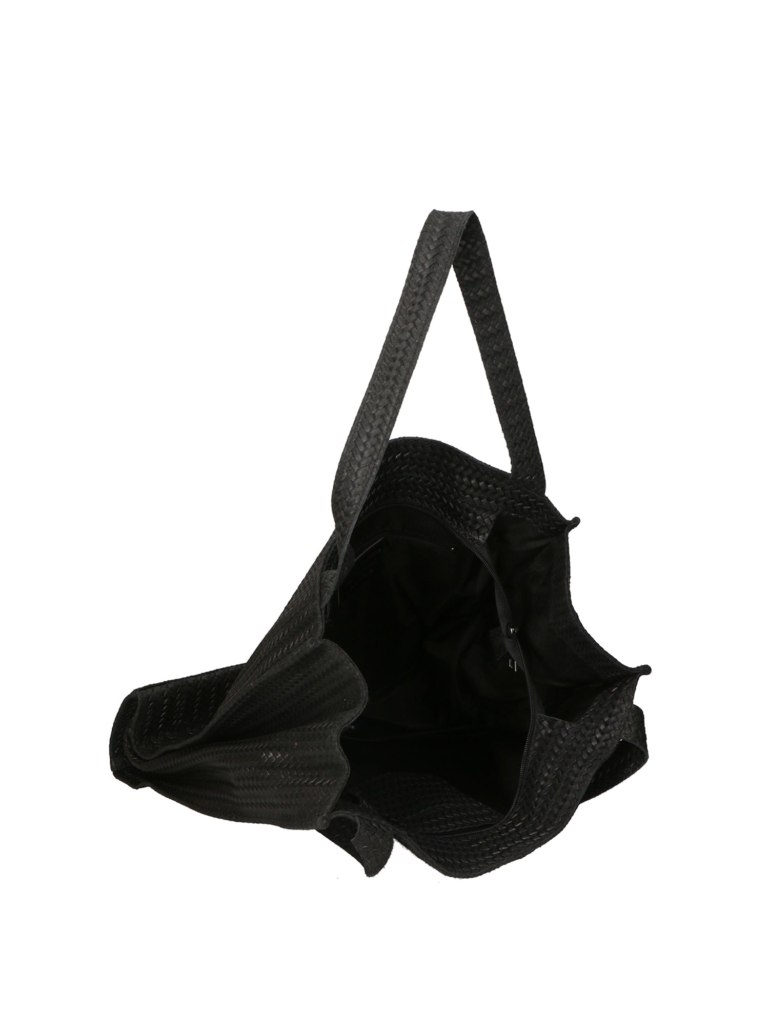 Elide Borsa a spalla da donna Vera pelle 80052-NERO Chiara Ferretti