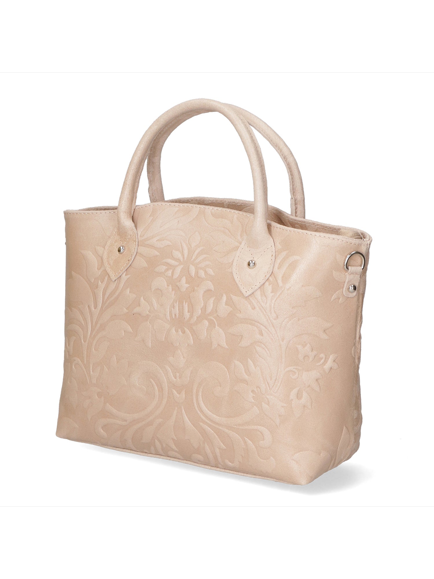 Enza Damenhandtasche aus echtem Leder, hergestellt in Italien, 27 x 32 x 13 cm