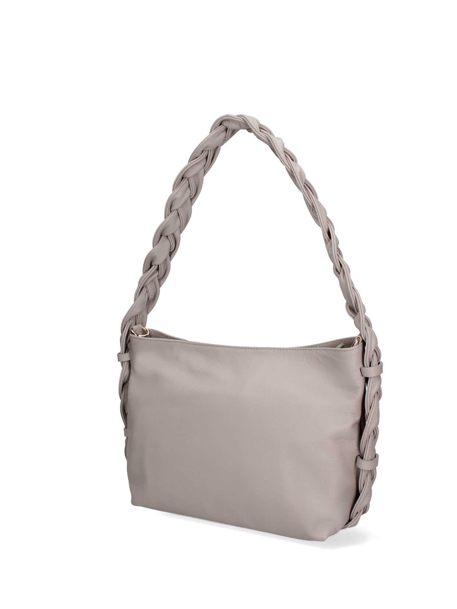 Isara Borsa a spalla da donna Vera pelle 07170-S86 GRIGIO Chiara Ferretti