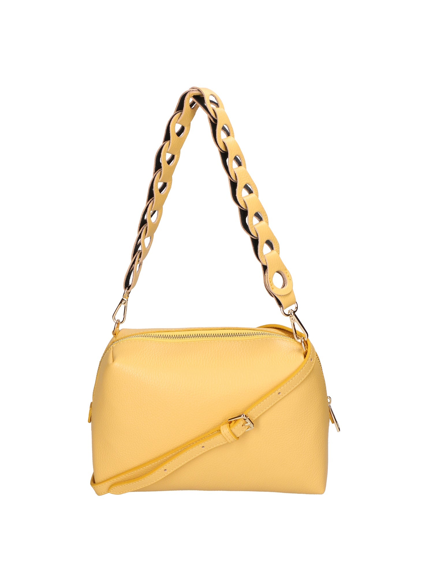 Borsa a spalla da Donna Livia in Vera Pelle Made in Italy 16X26X9 cm